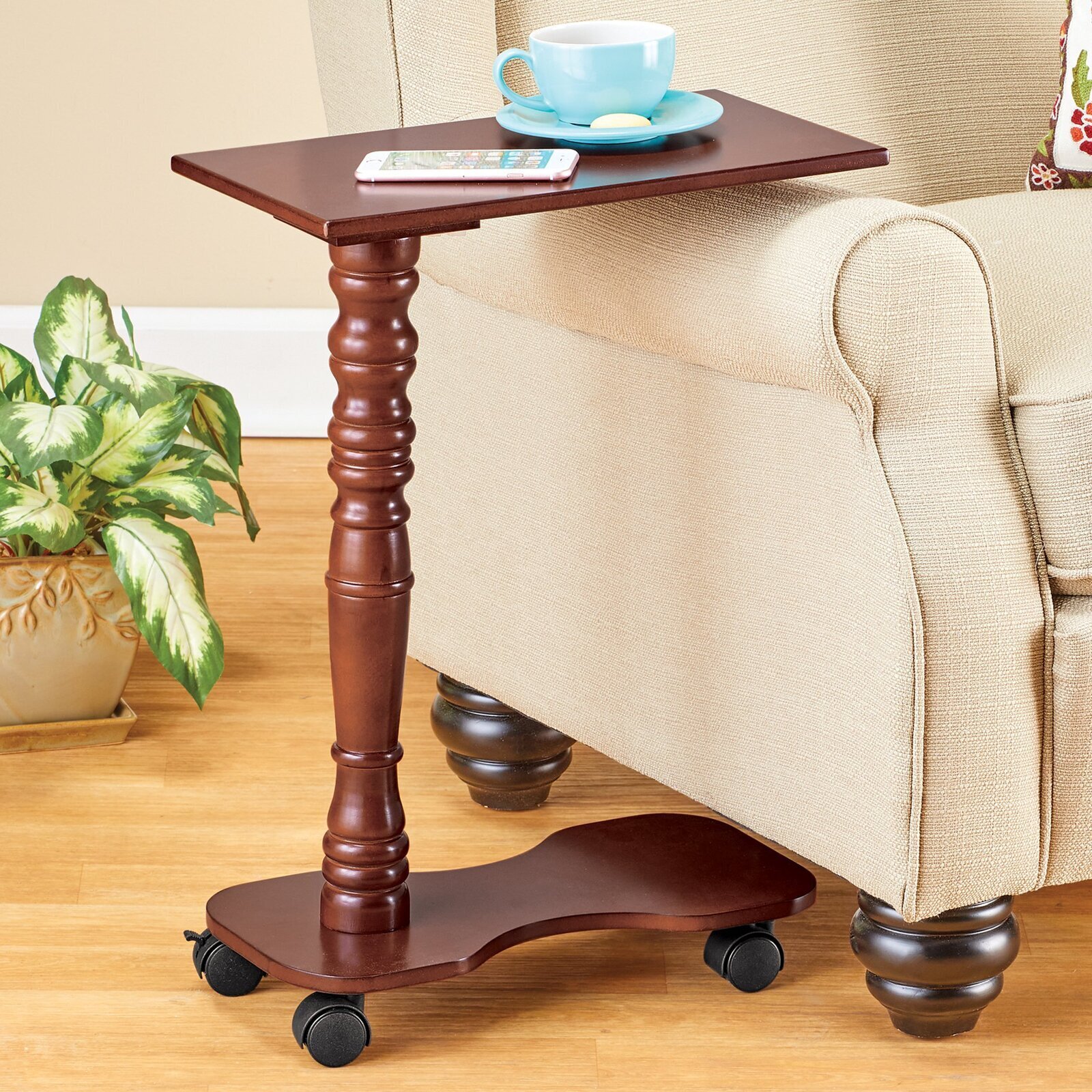 End Table with Old World Charm