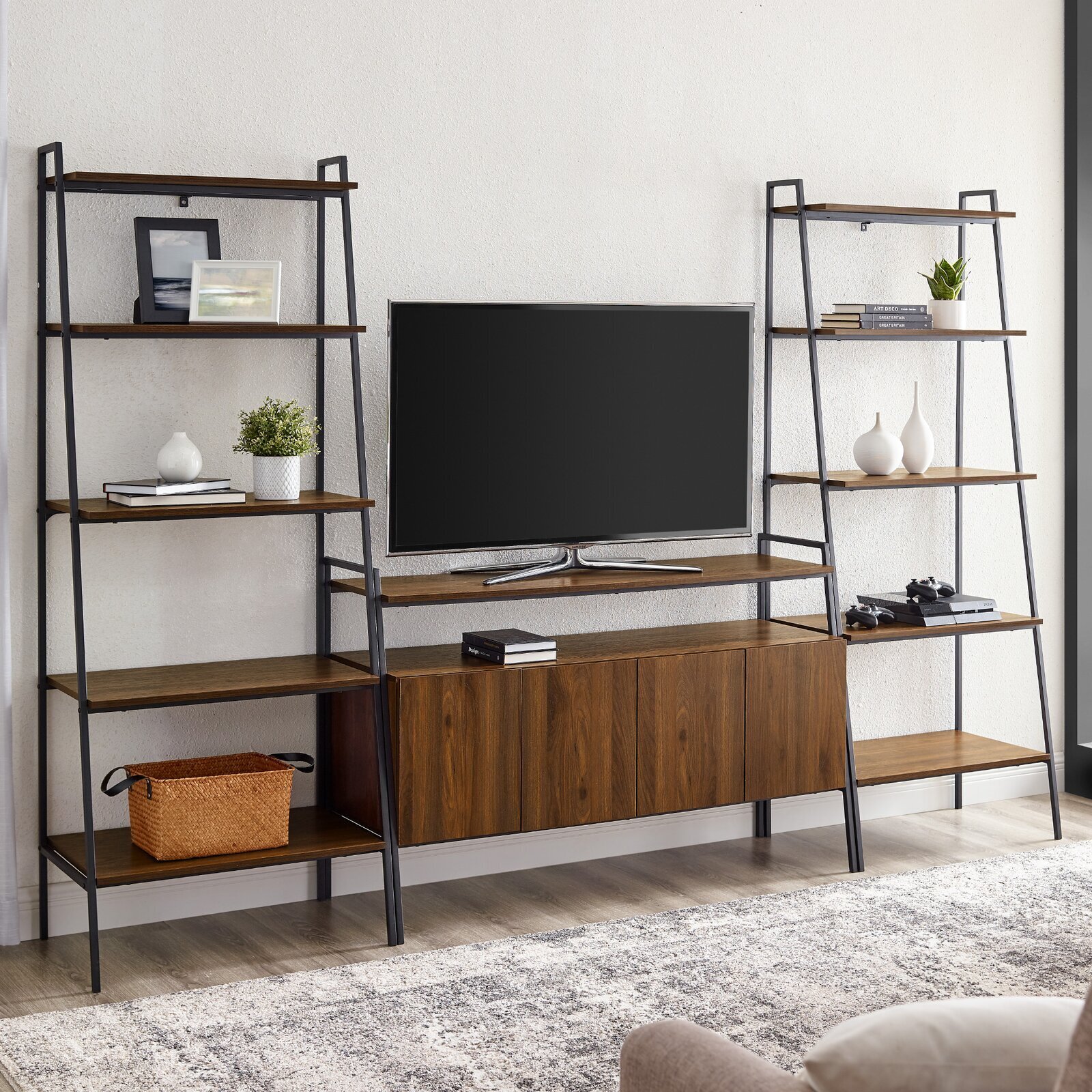 Entertainment Center with Shelves