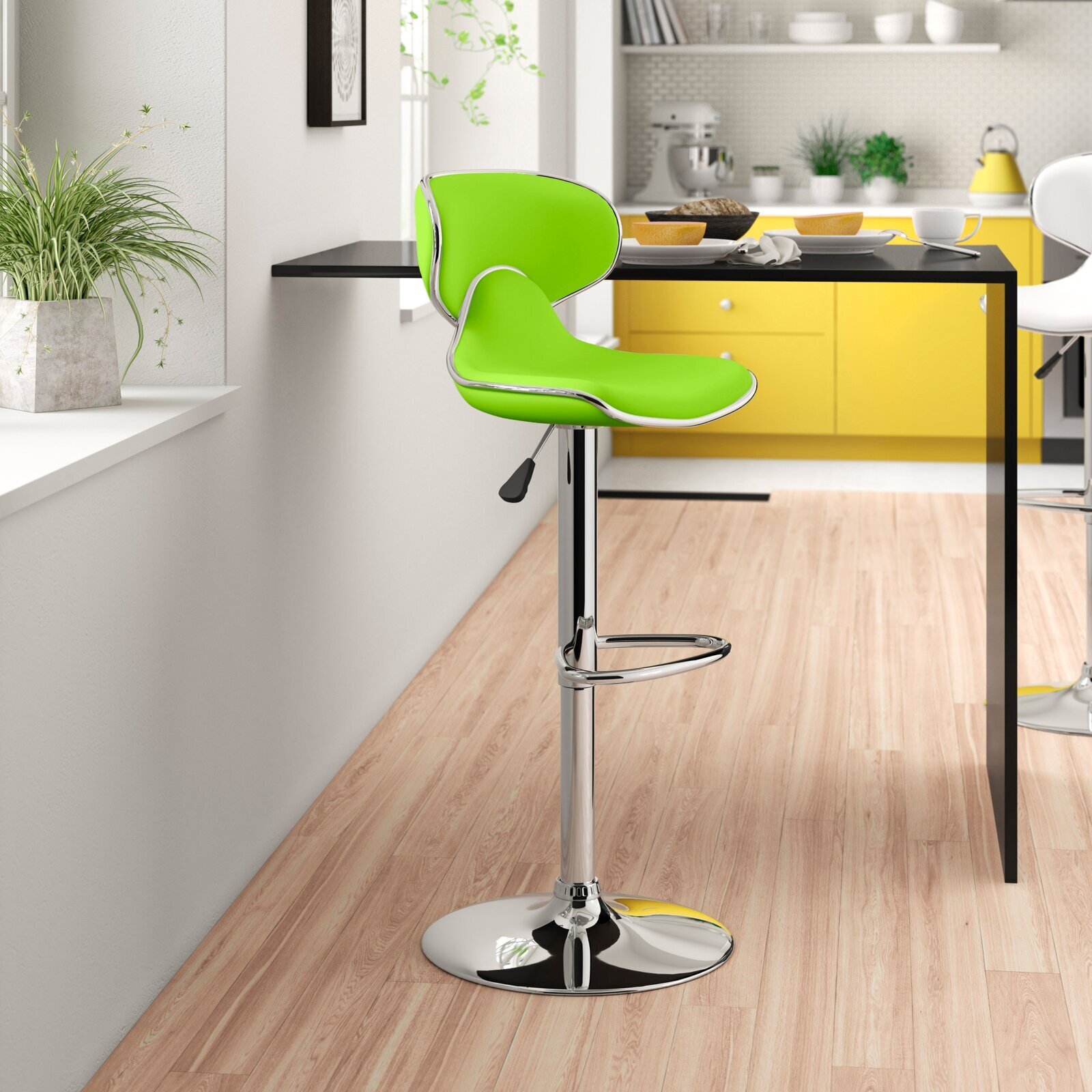 Ergonomic Futuristic Bar Stool
