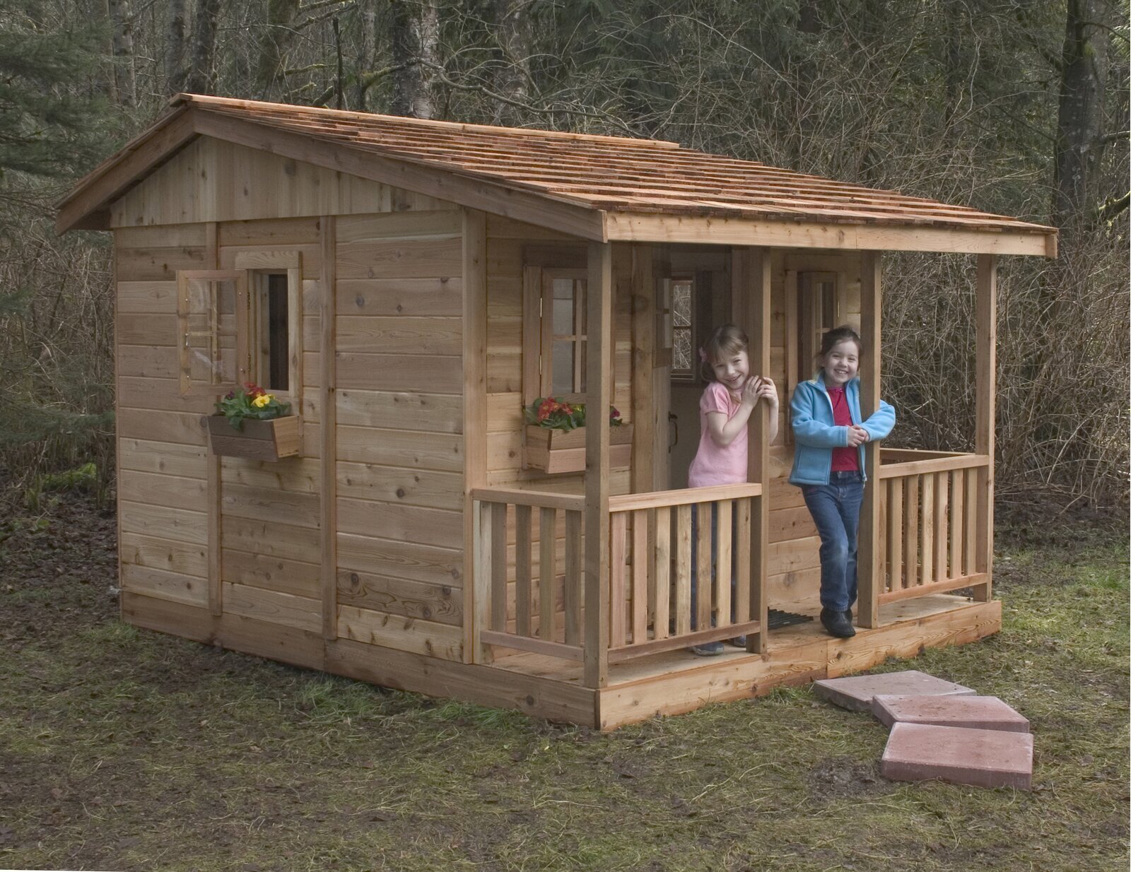 Extra Large Luxury Boys Outdoor Playhouse 