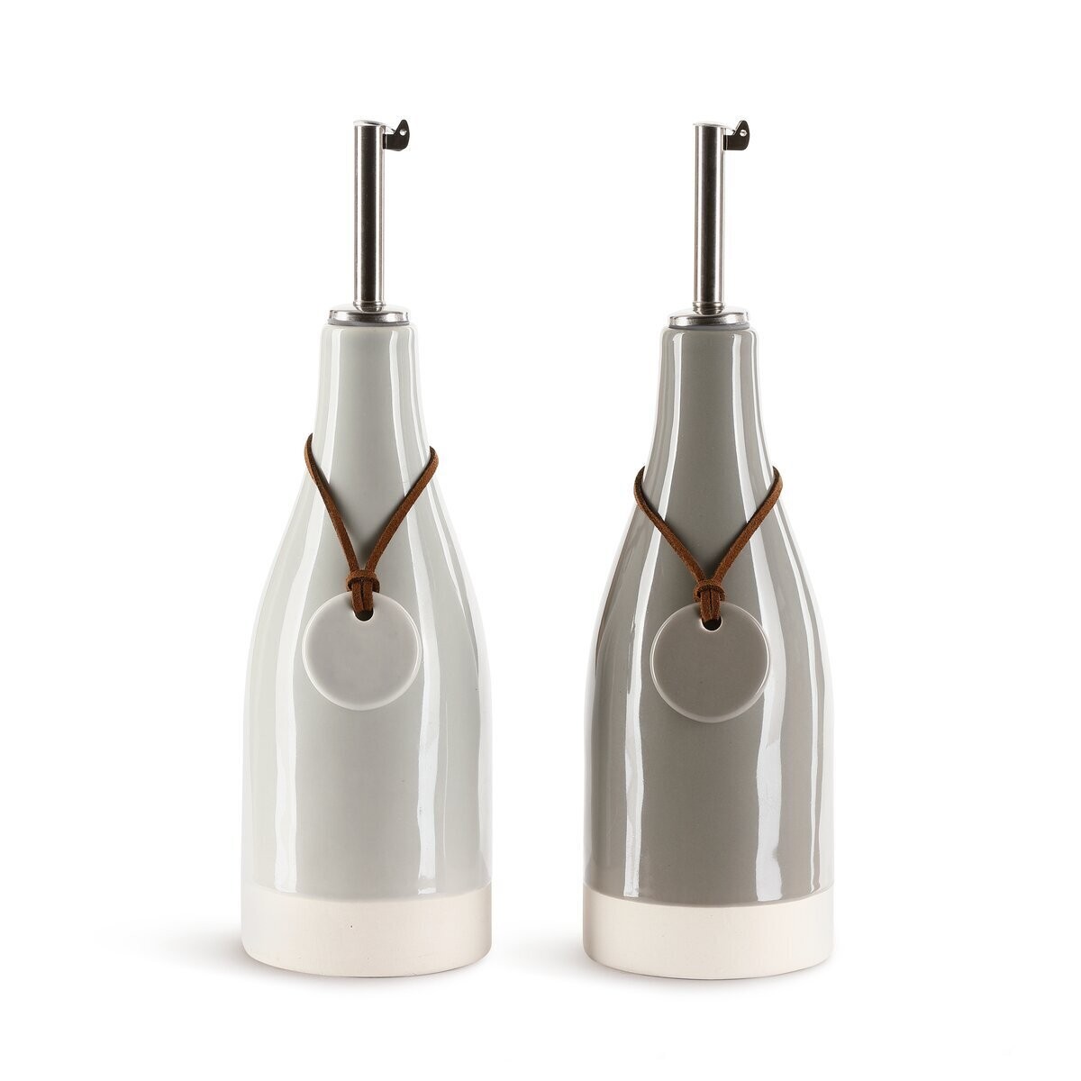 Fancy oil and vinegar bottles