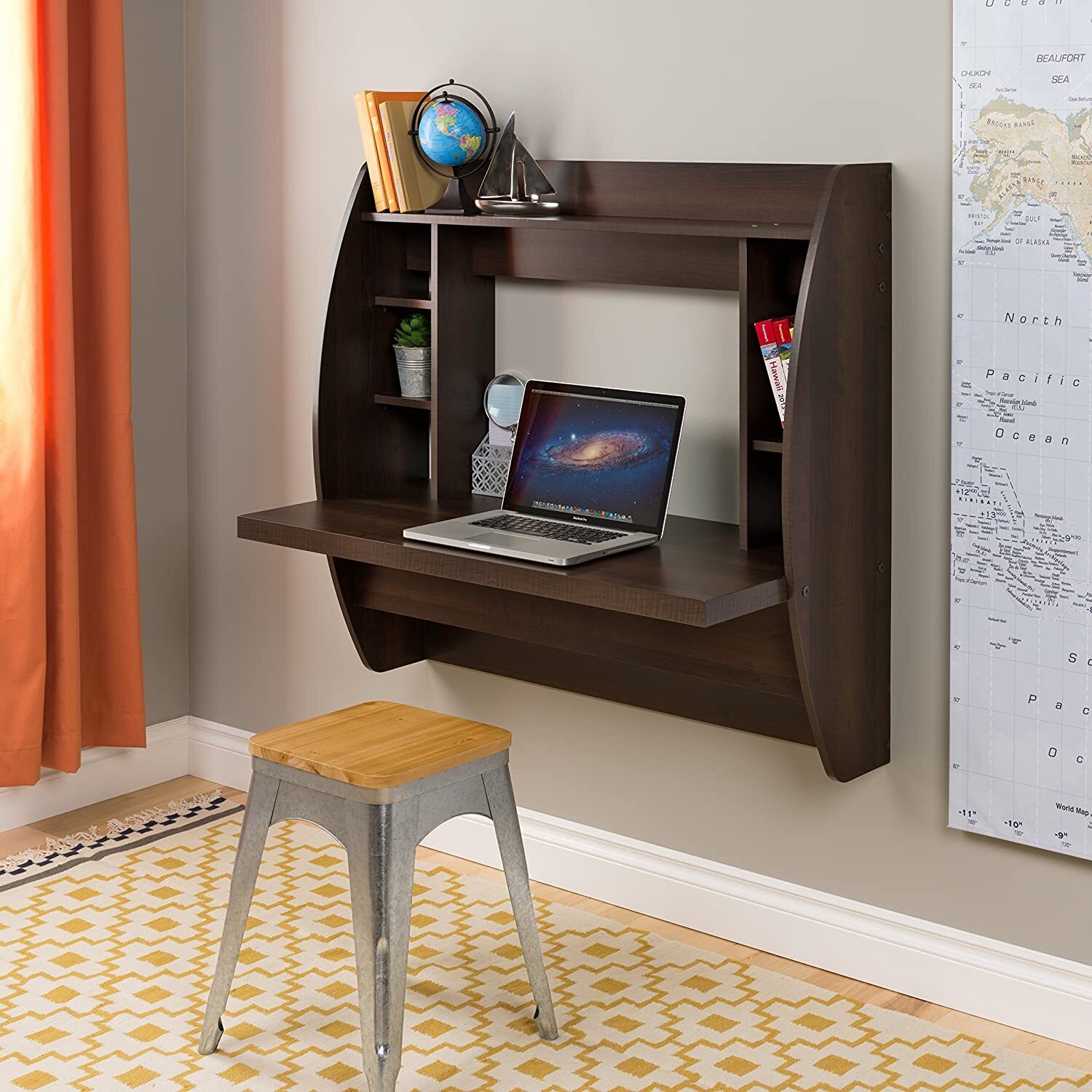 Floating Desk Armoire