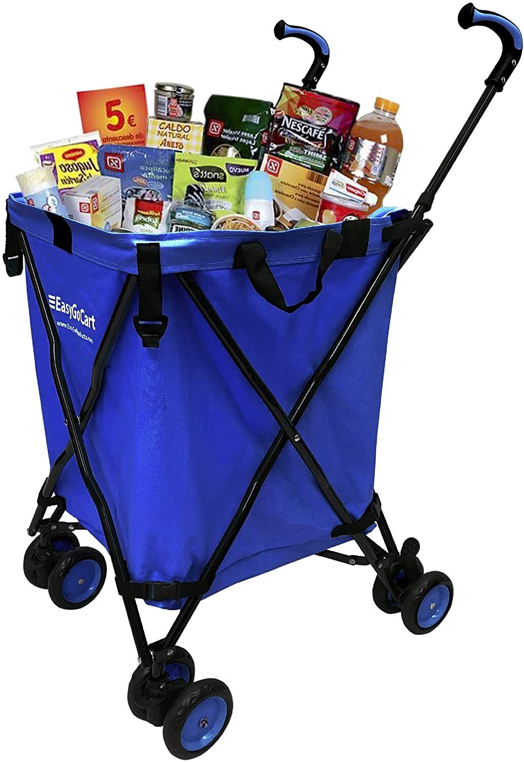 Folding Grocery Shopping Cart