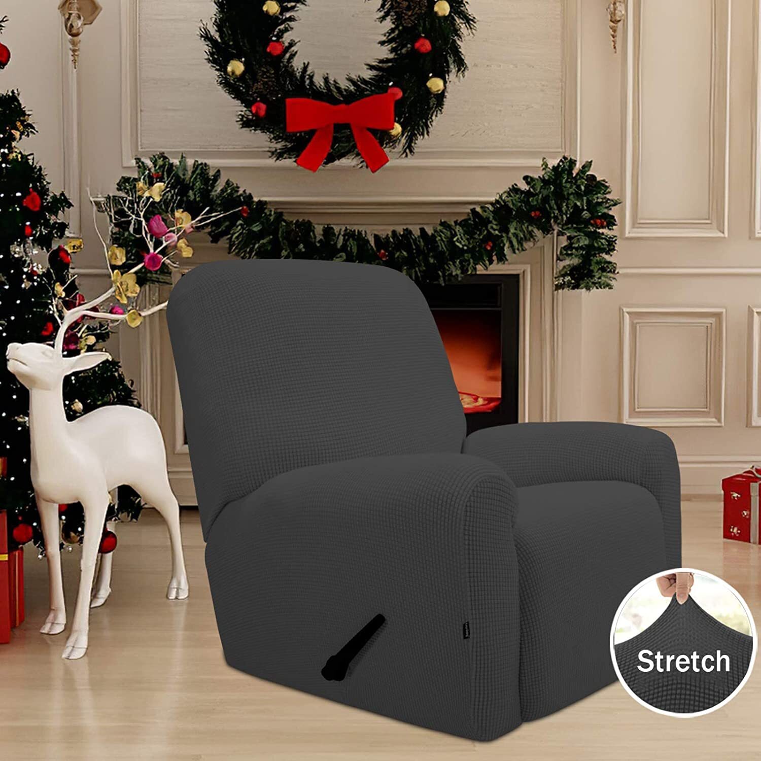 Four Piece Slipcover for Recliner