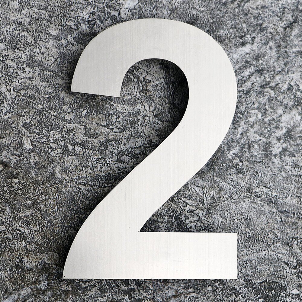 Functional Floating Mount House Number/Letter