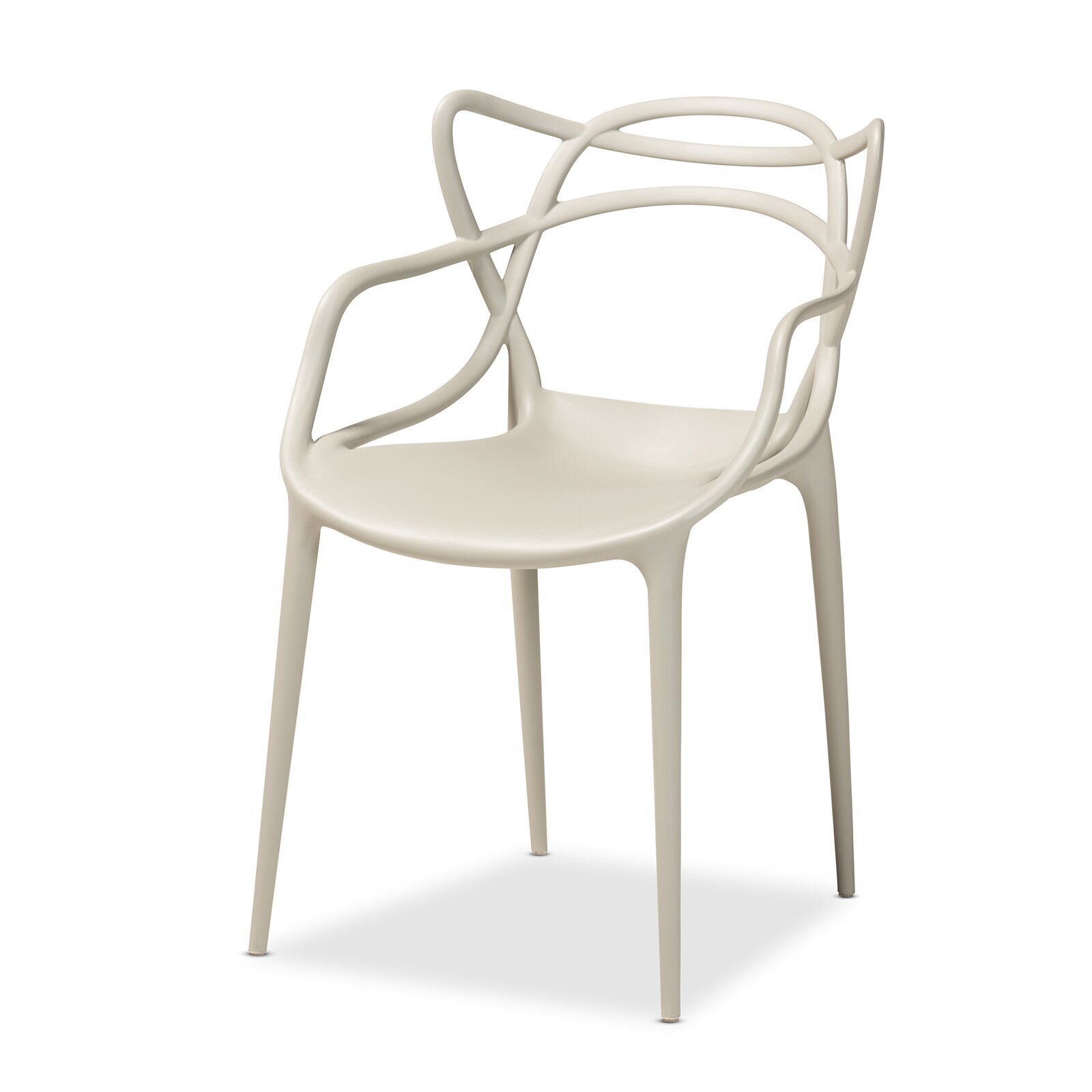 Geometric Plastic Chairs