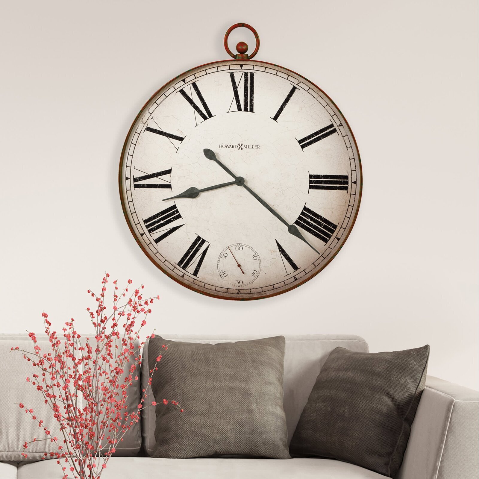 Giant Pocket Watch Wall Clock