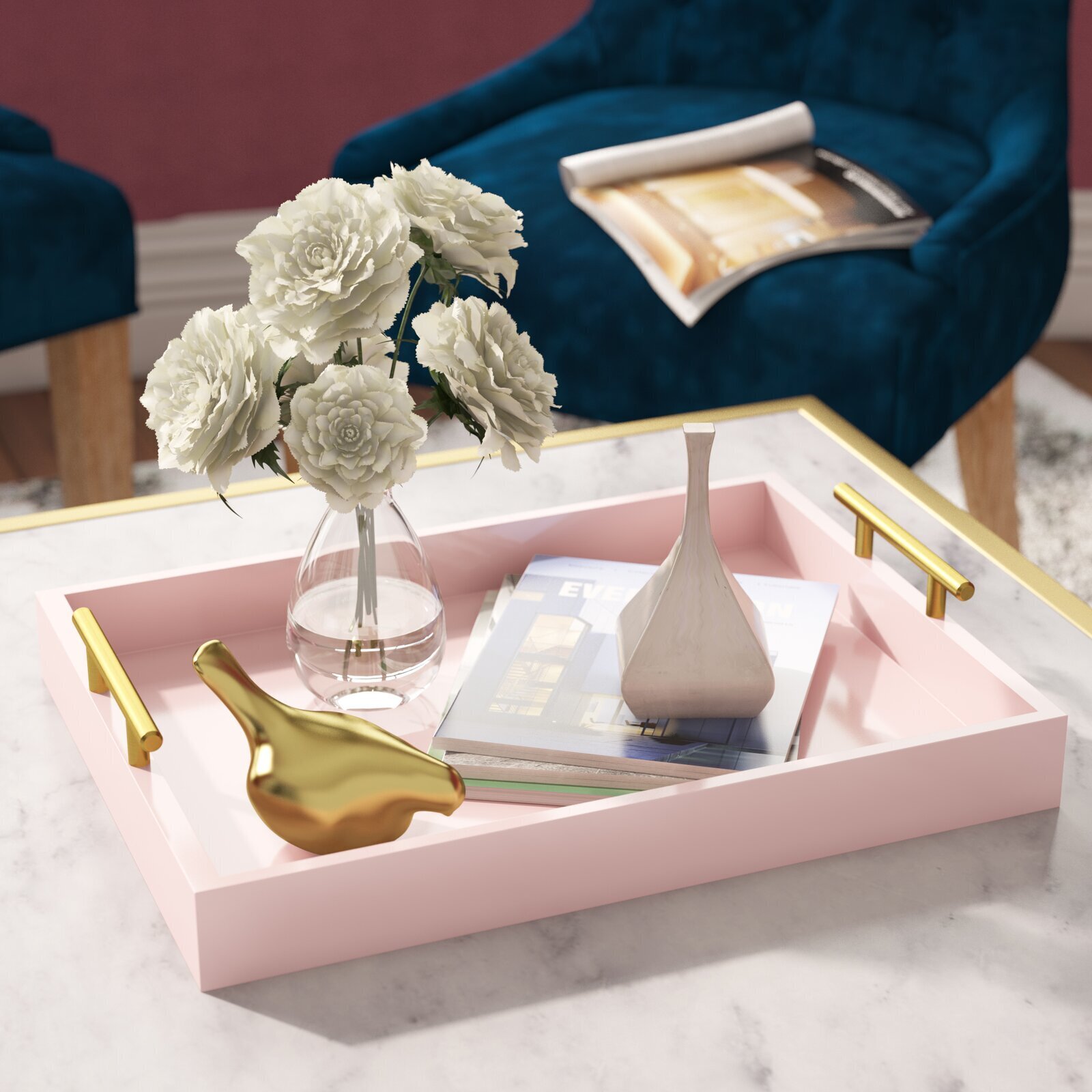 Glam Decorative Tray