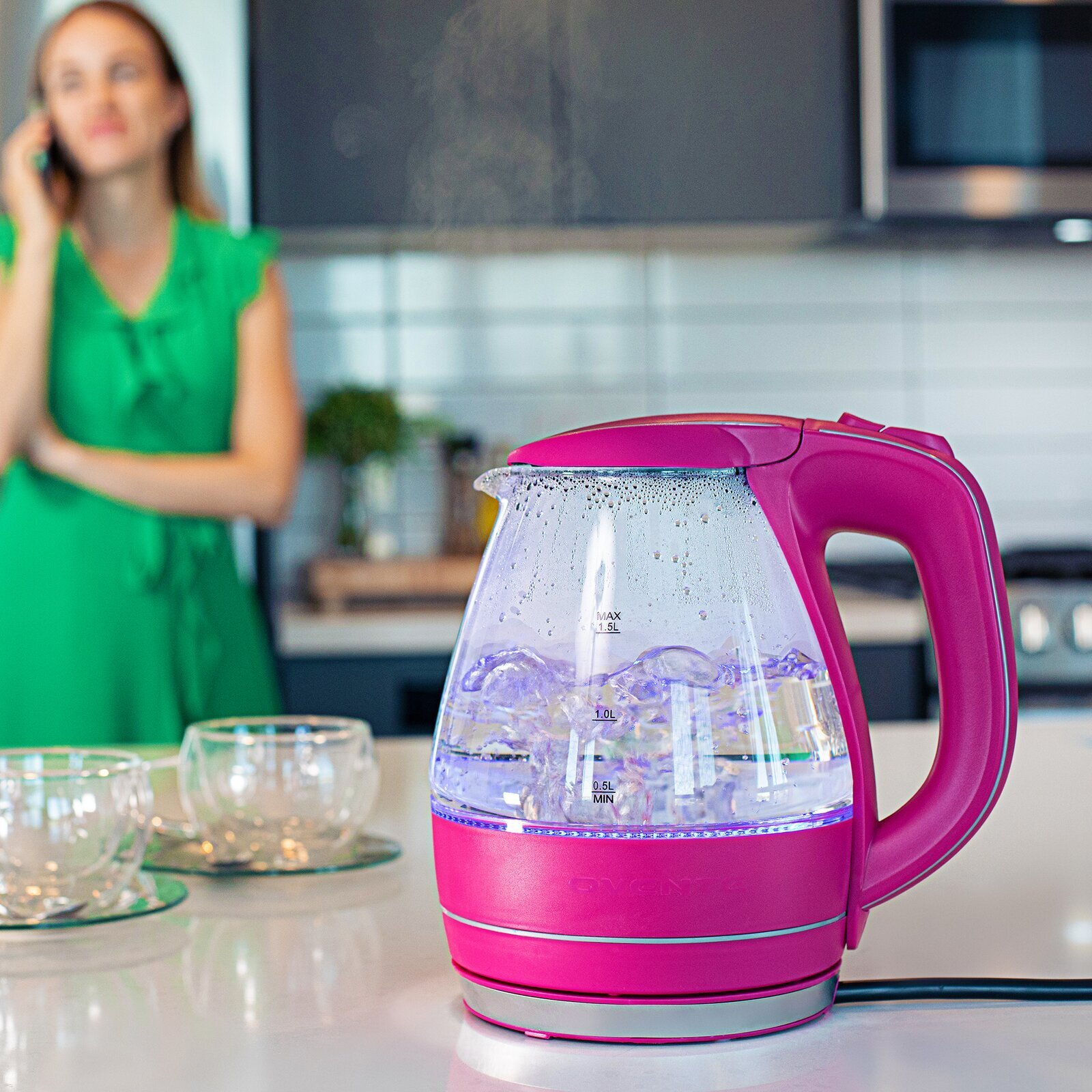 Pink Tea Kettle