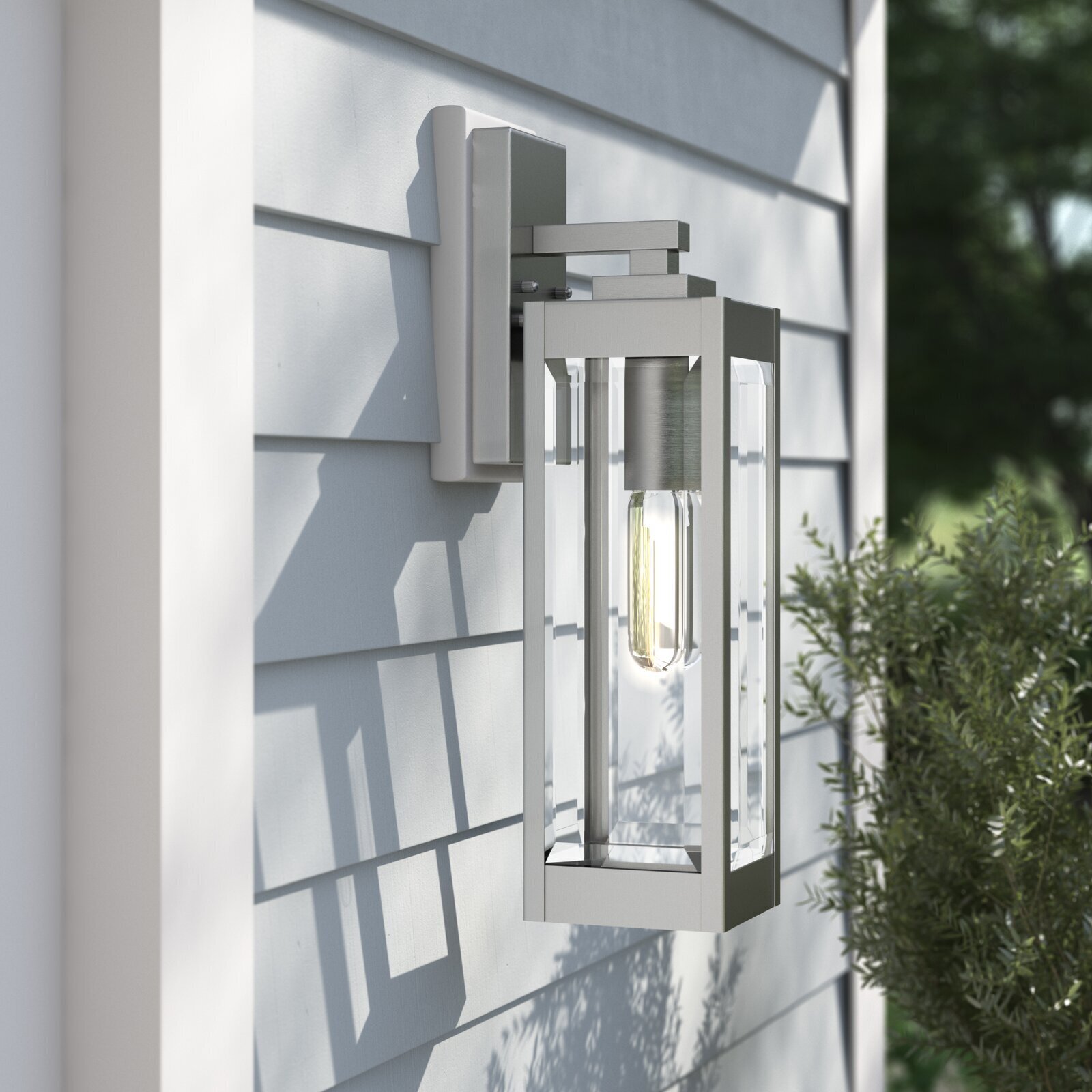 Gray Large Outdoor Light
