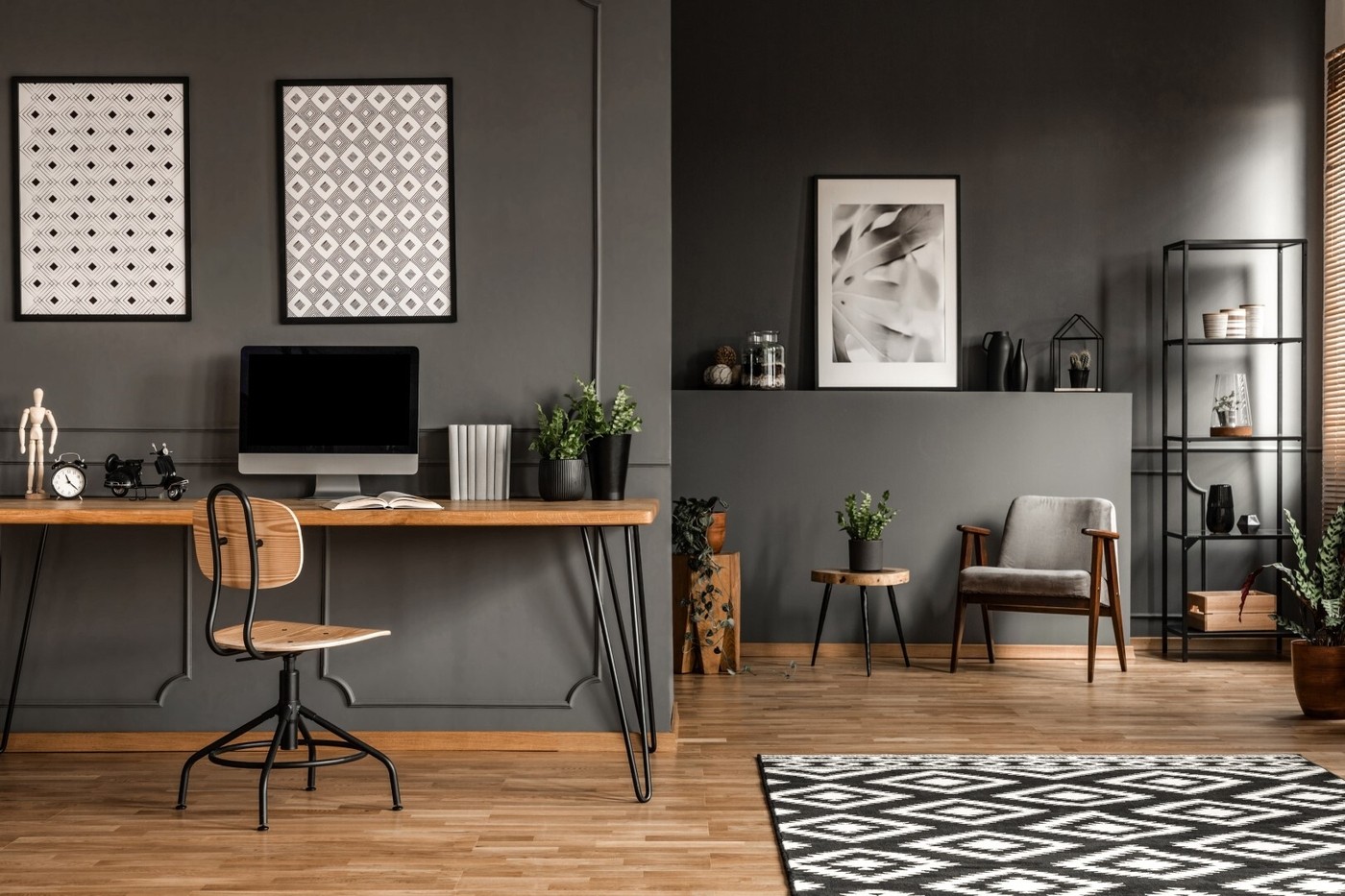 Gray room