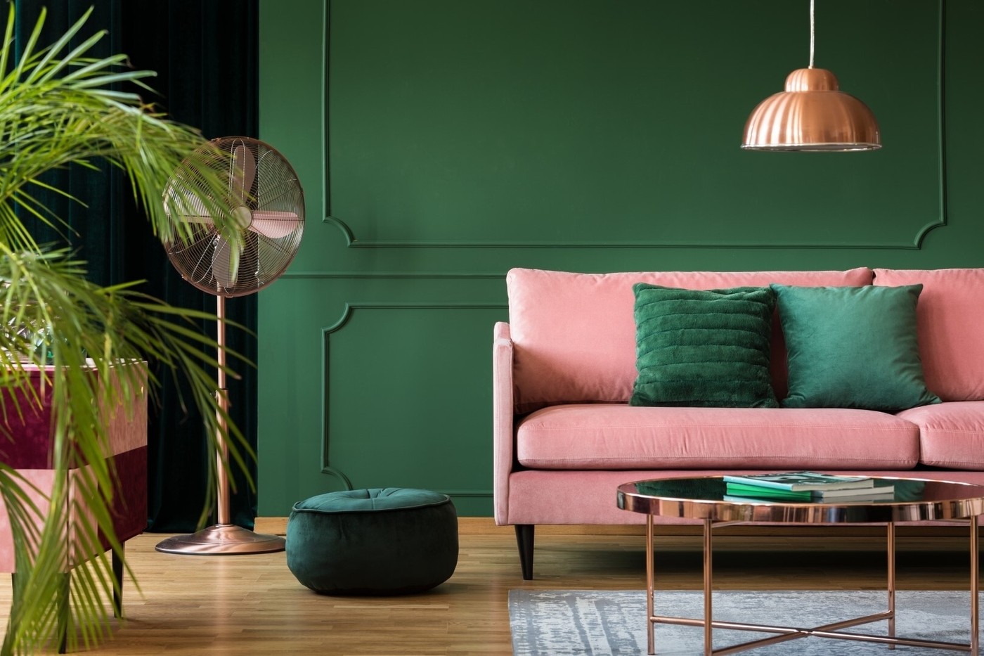 Green living room