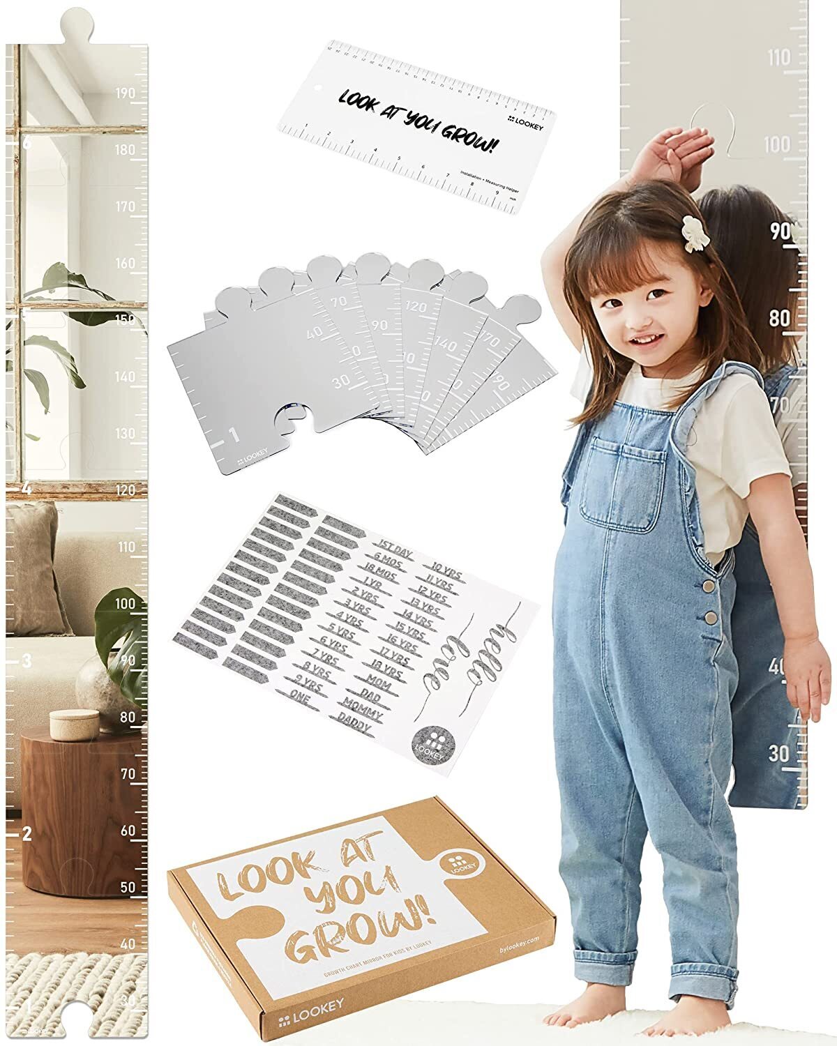 Growth Chart Kids Mirror