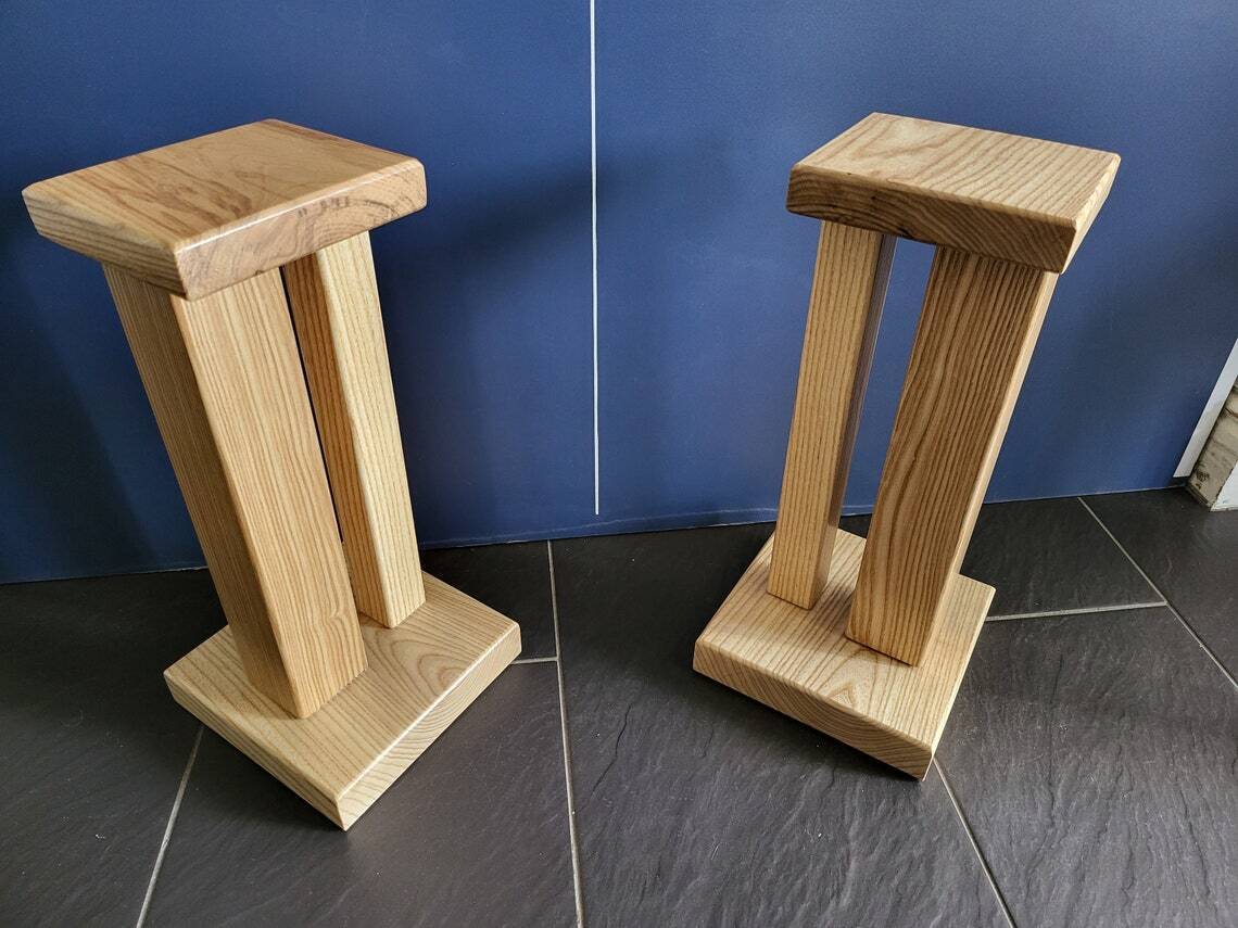 Hardwood Speaker Stands