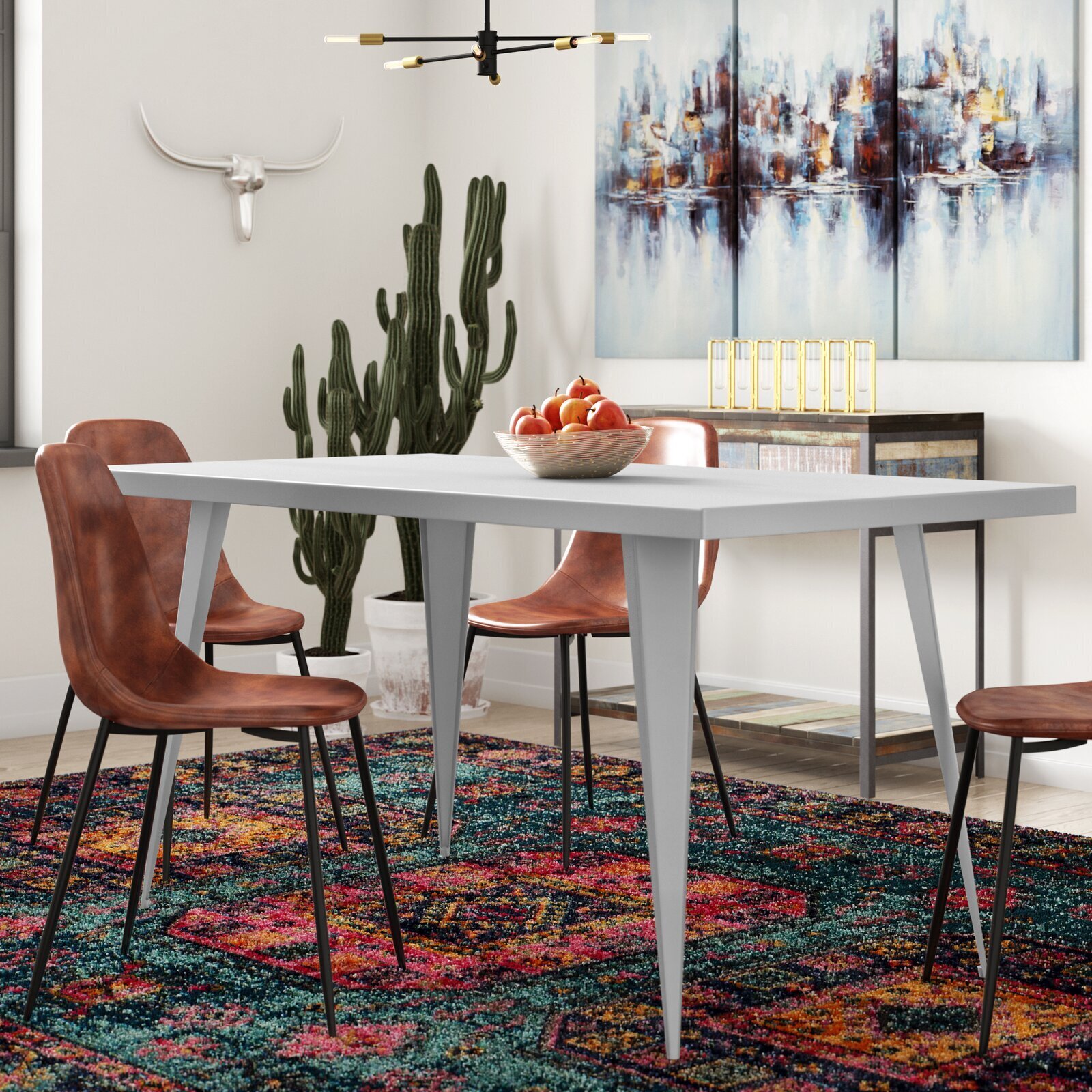 Industrial Style Dining Table