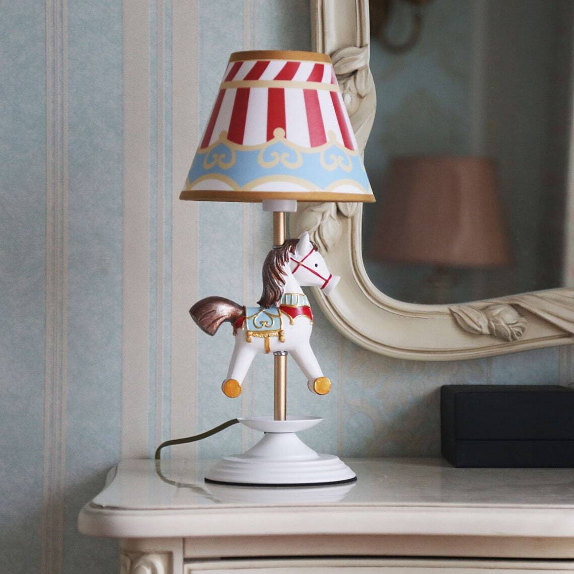 Kids Carousel Horse Lamp