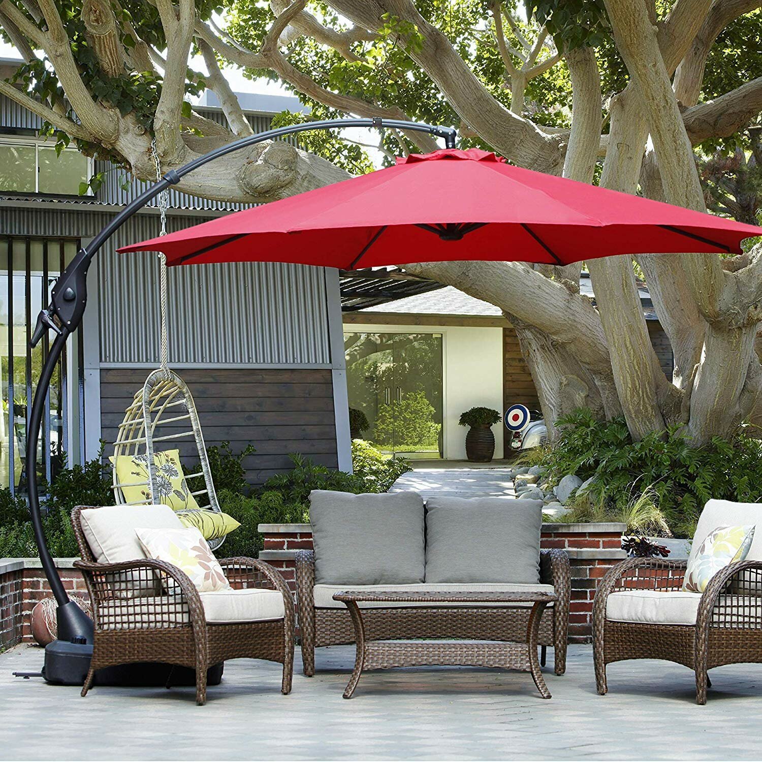 Kimolos 144” Cantilever Umbrella