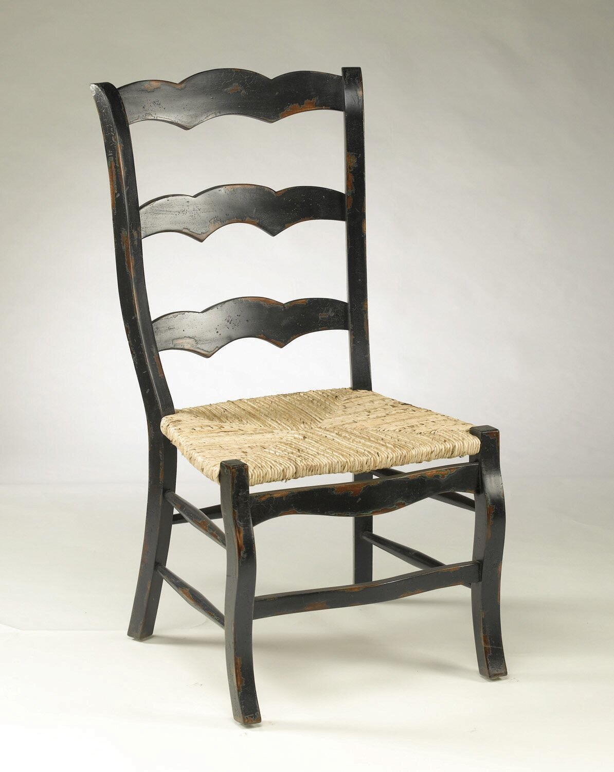 Ladder Back Chairs With Rush Seats