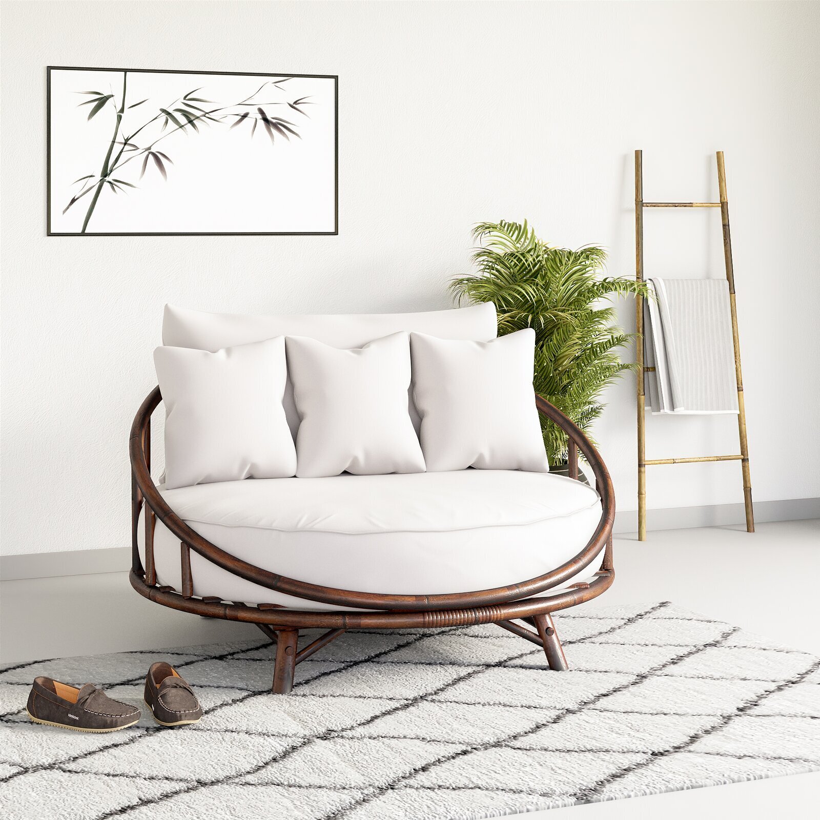 Bamboo Arm Chair