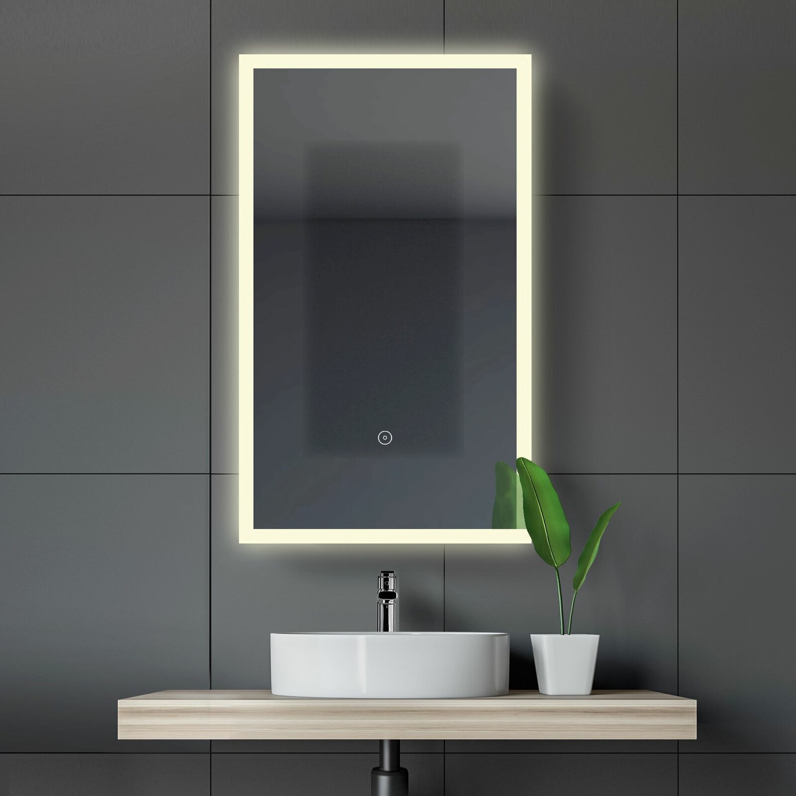 Led Tall Recessed Medicine Cabinet