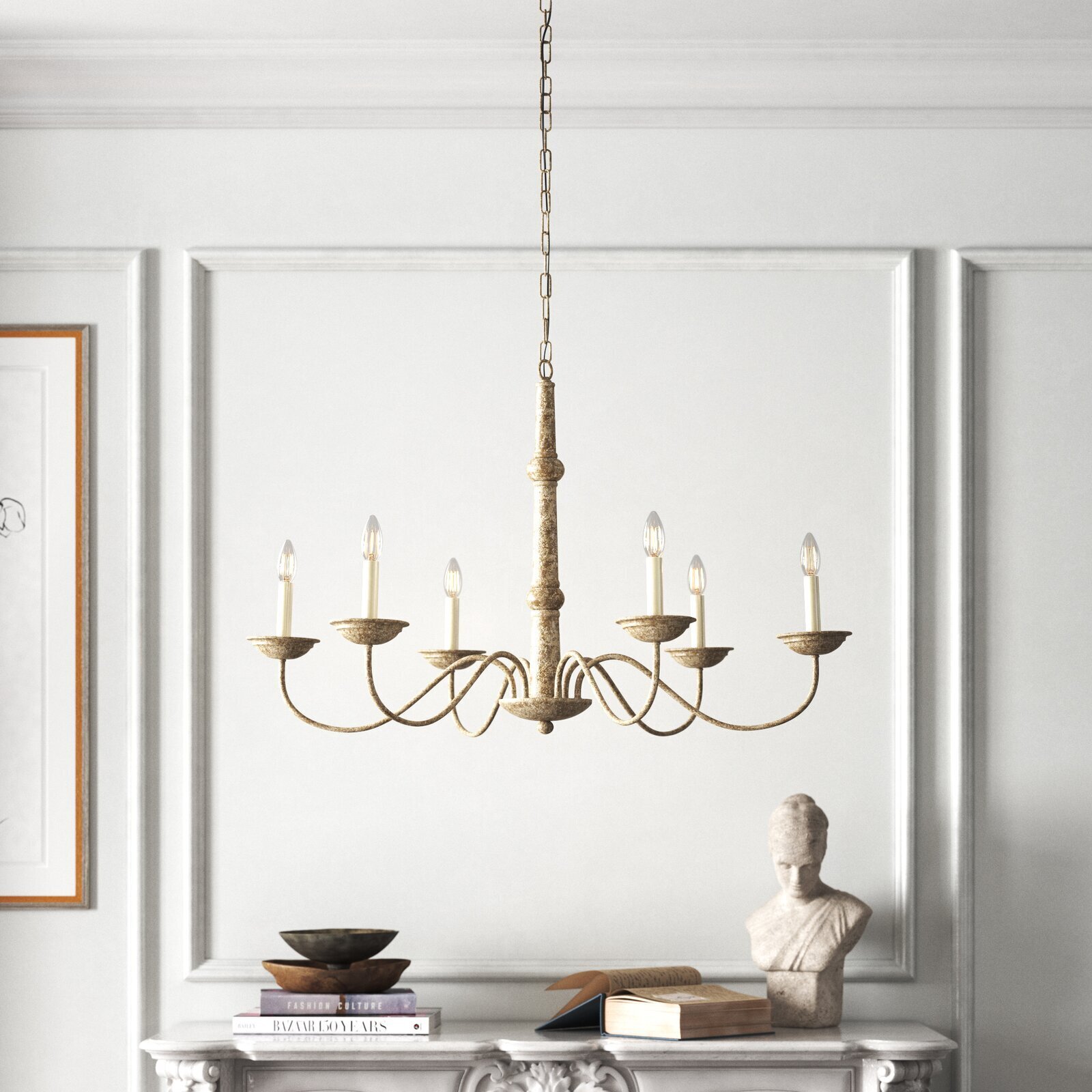 Light Candle Style Traditional Chandelier