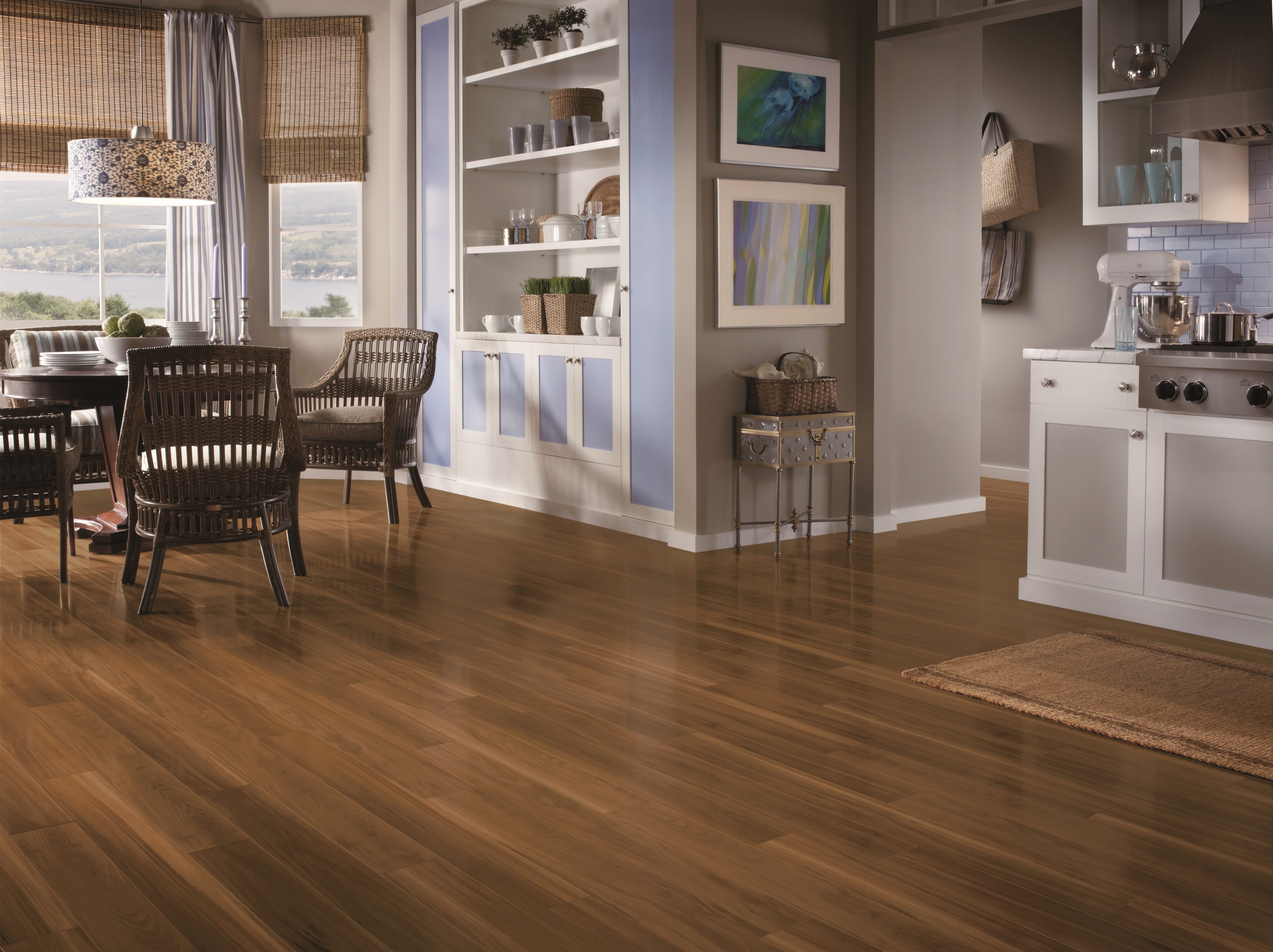 Living room with very peri storage
