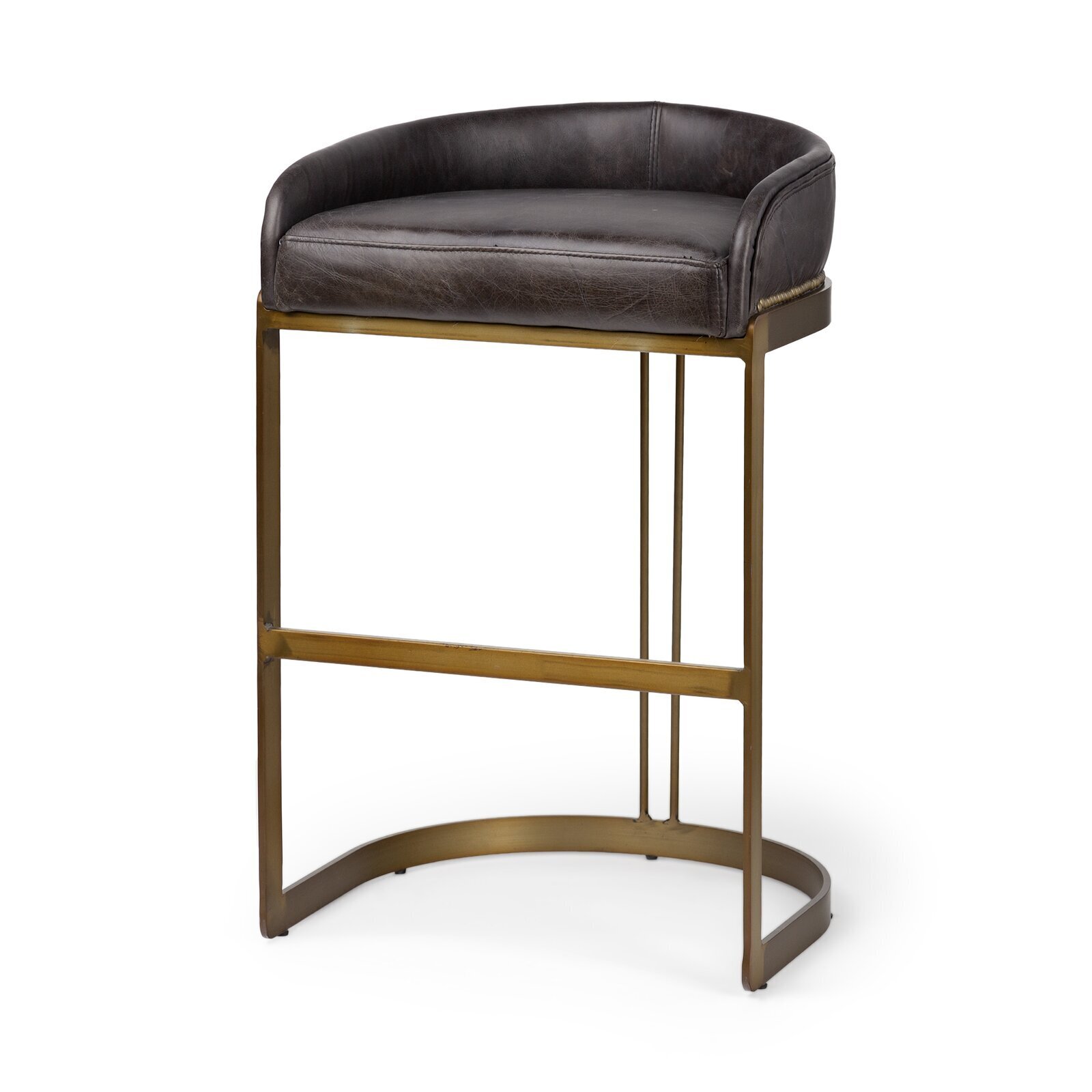 Low Back Wrought Iron Barstool