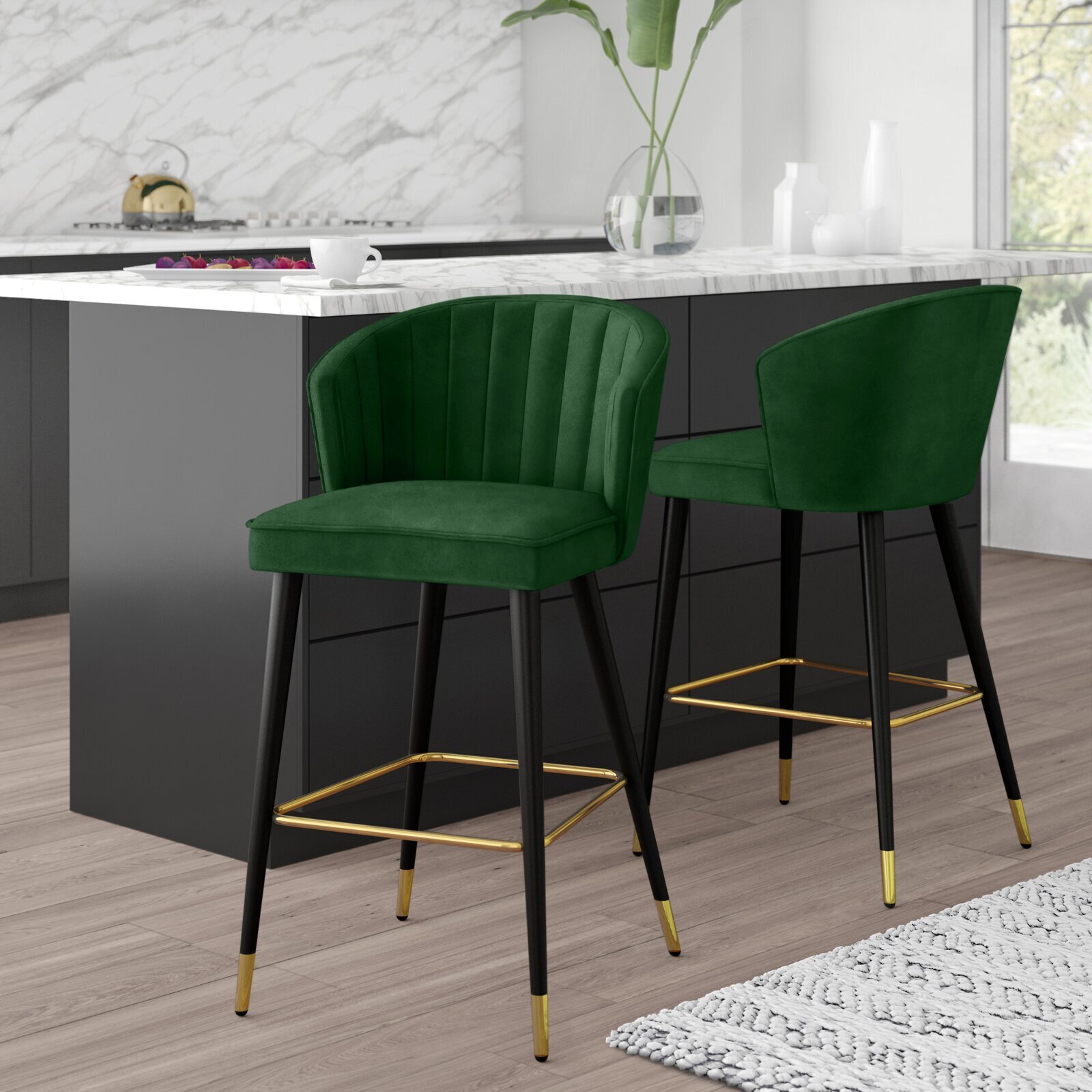 Luxurious Low Back Bar Stools