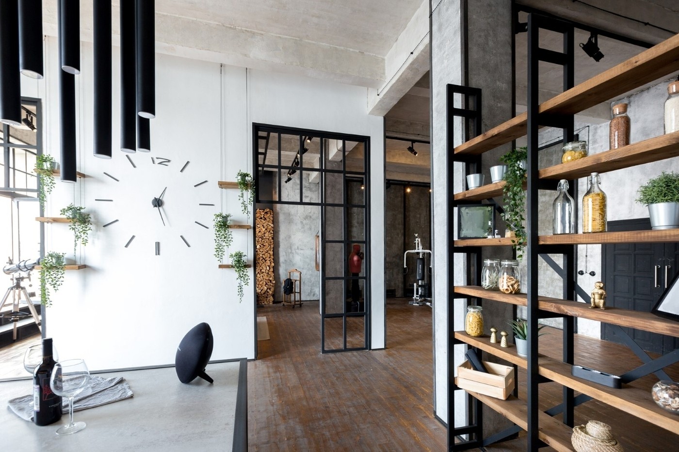 Luxury studio apartment