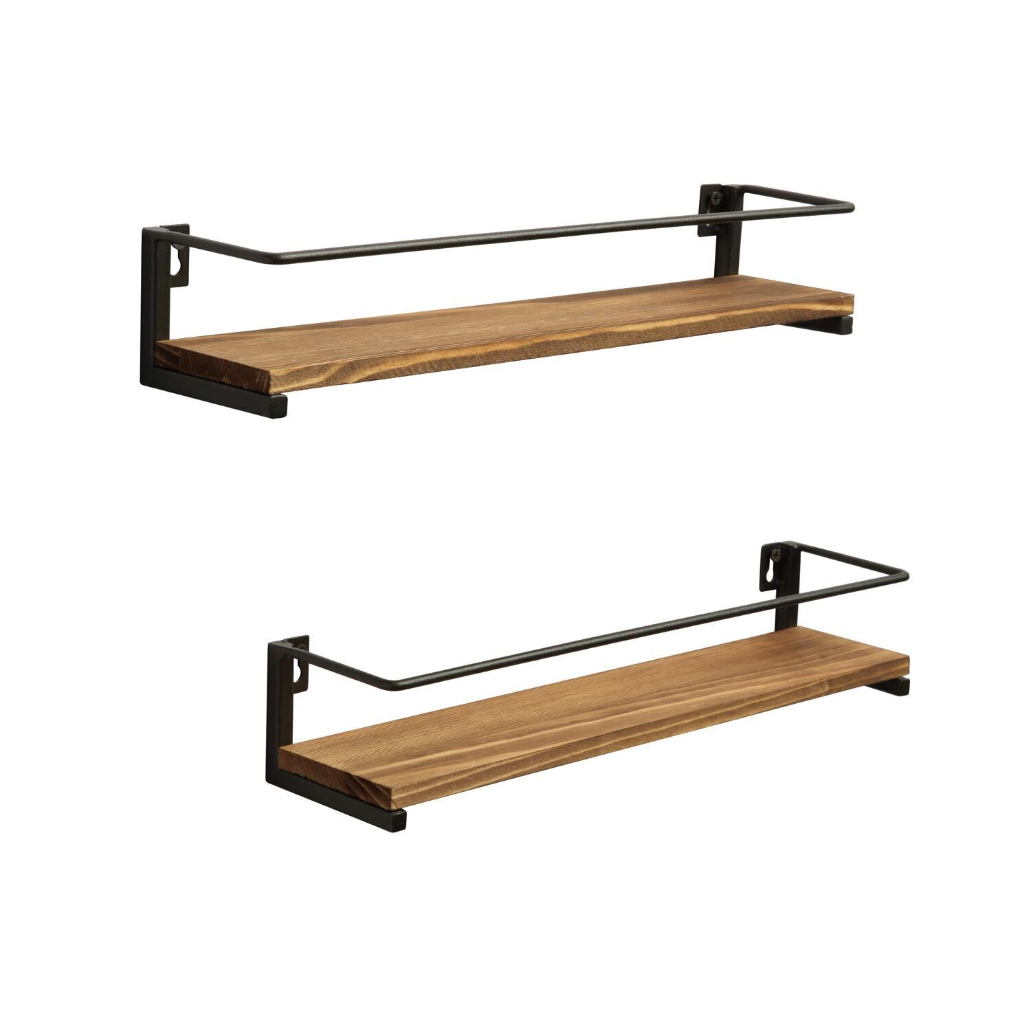 Metal and Wood Rack