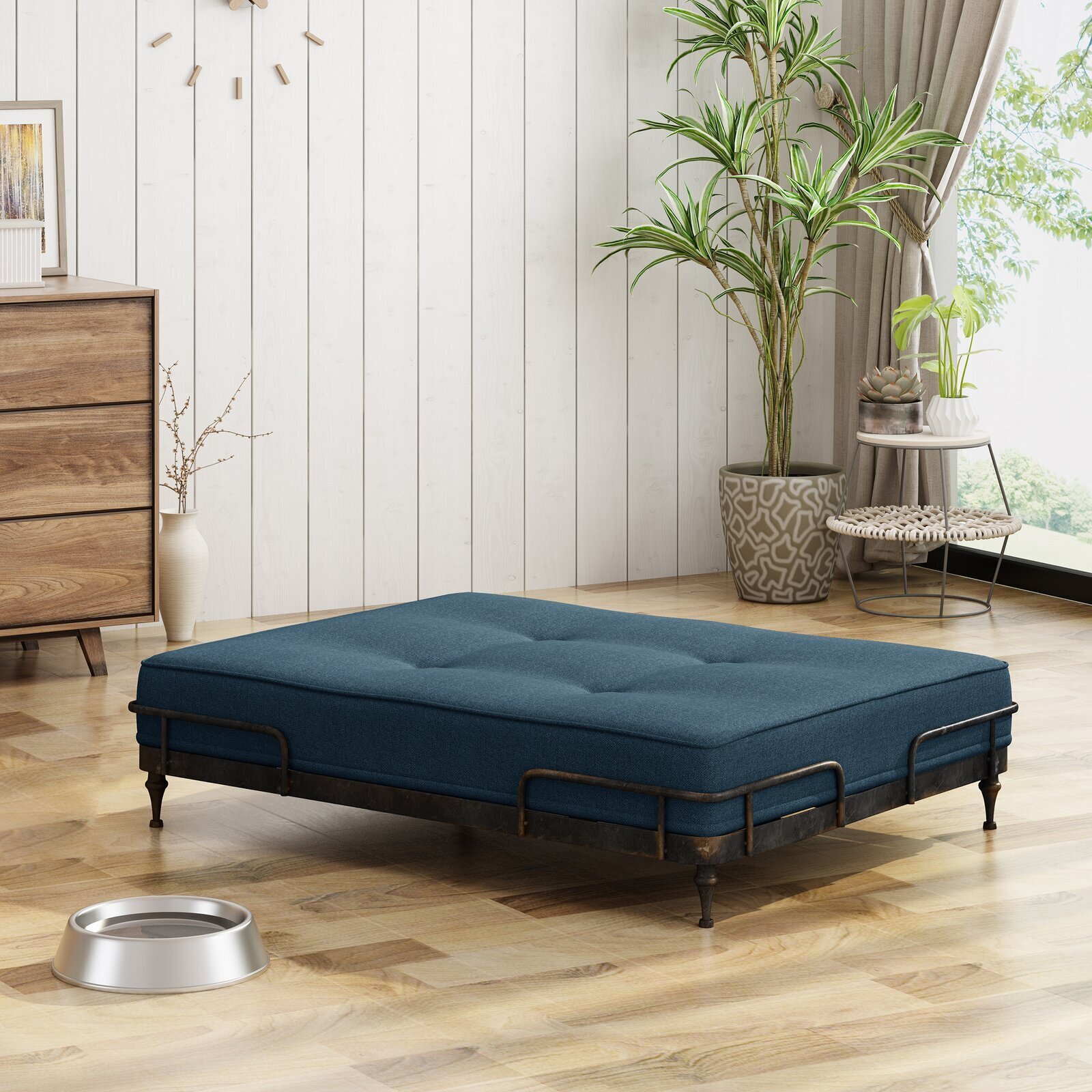 Metal Framed Dog Bed 
