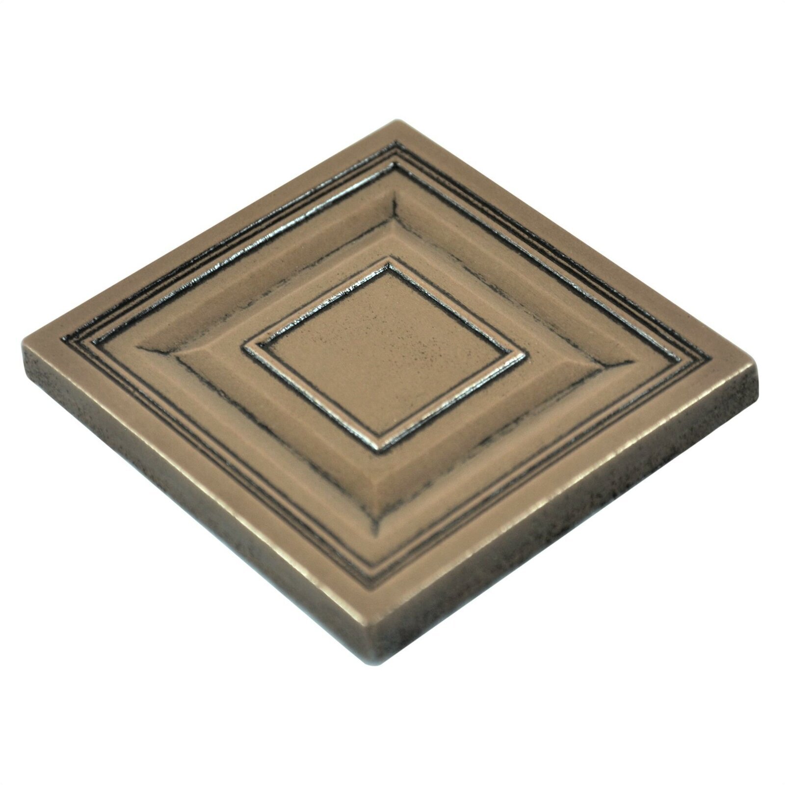 Metal heat resistant tile inserts 