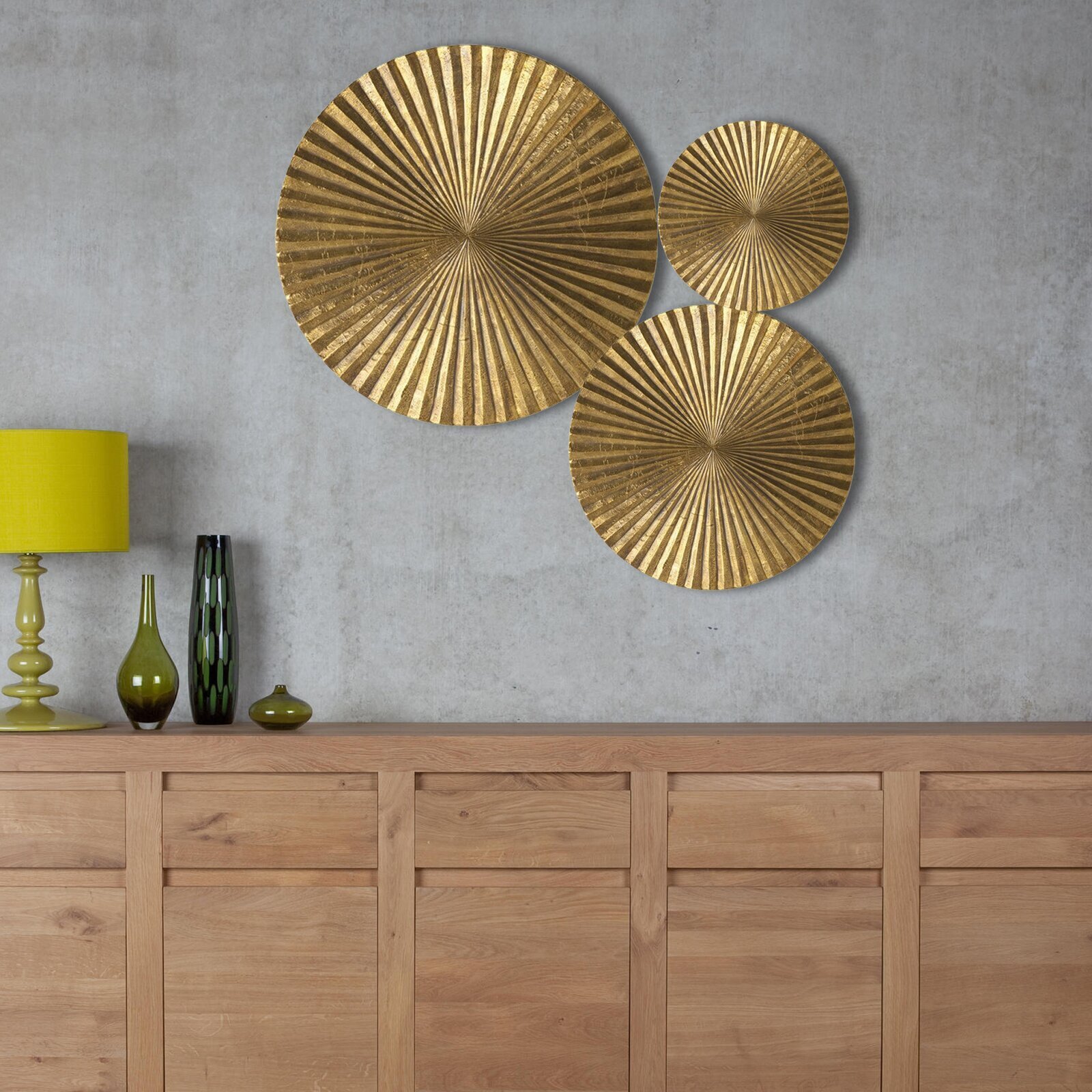 Metal Sunburst Wall Art
