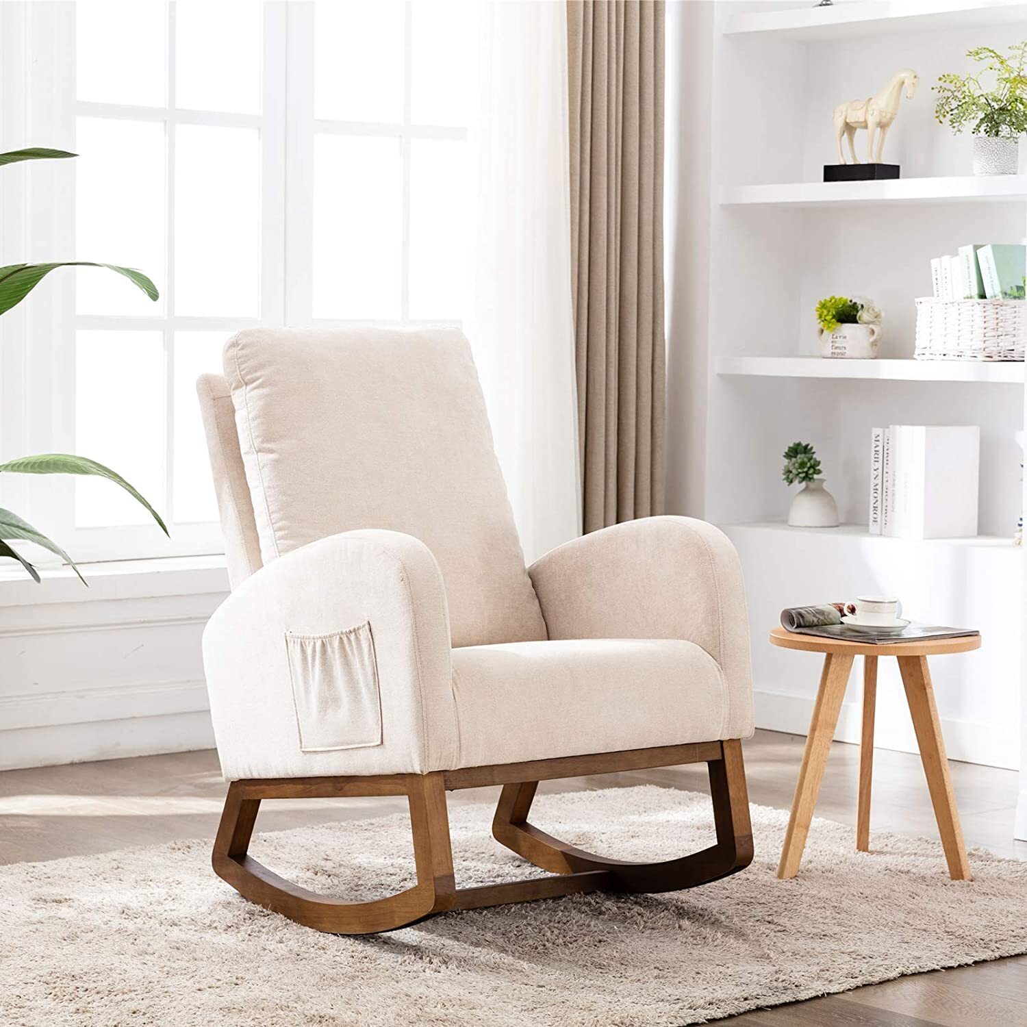 Mid Century Modern Rocking Chair 