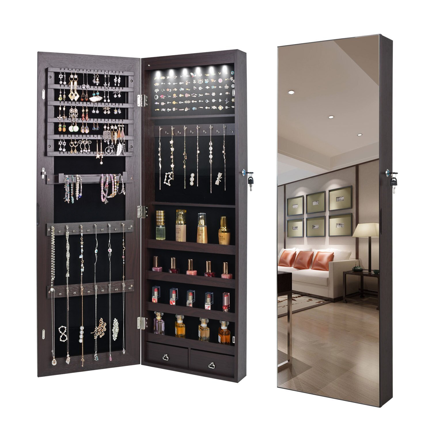 Minimalist Jewelry Armoire