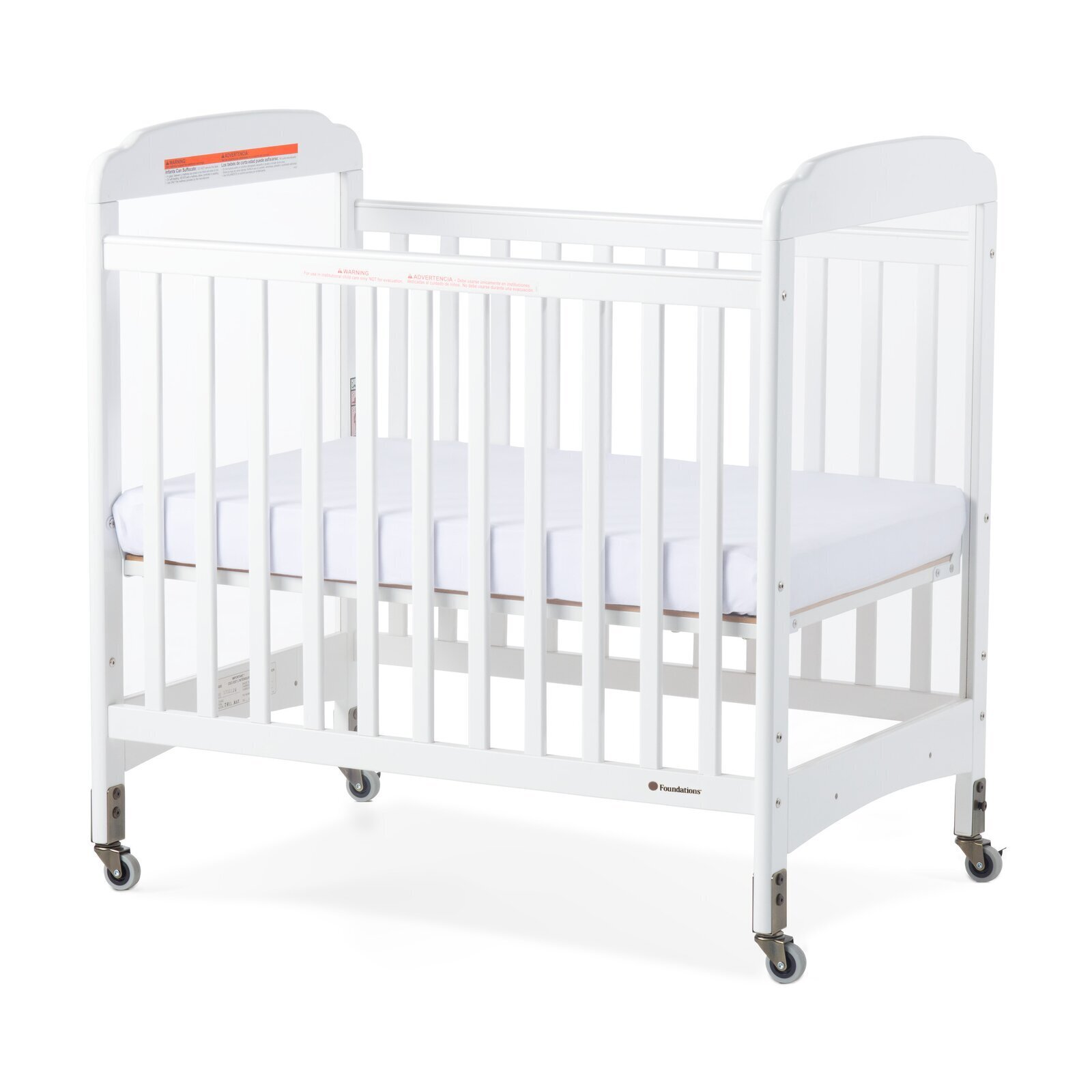 Mobile Crib With Teething Rail