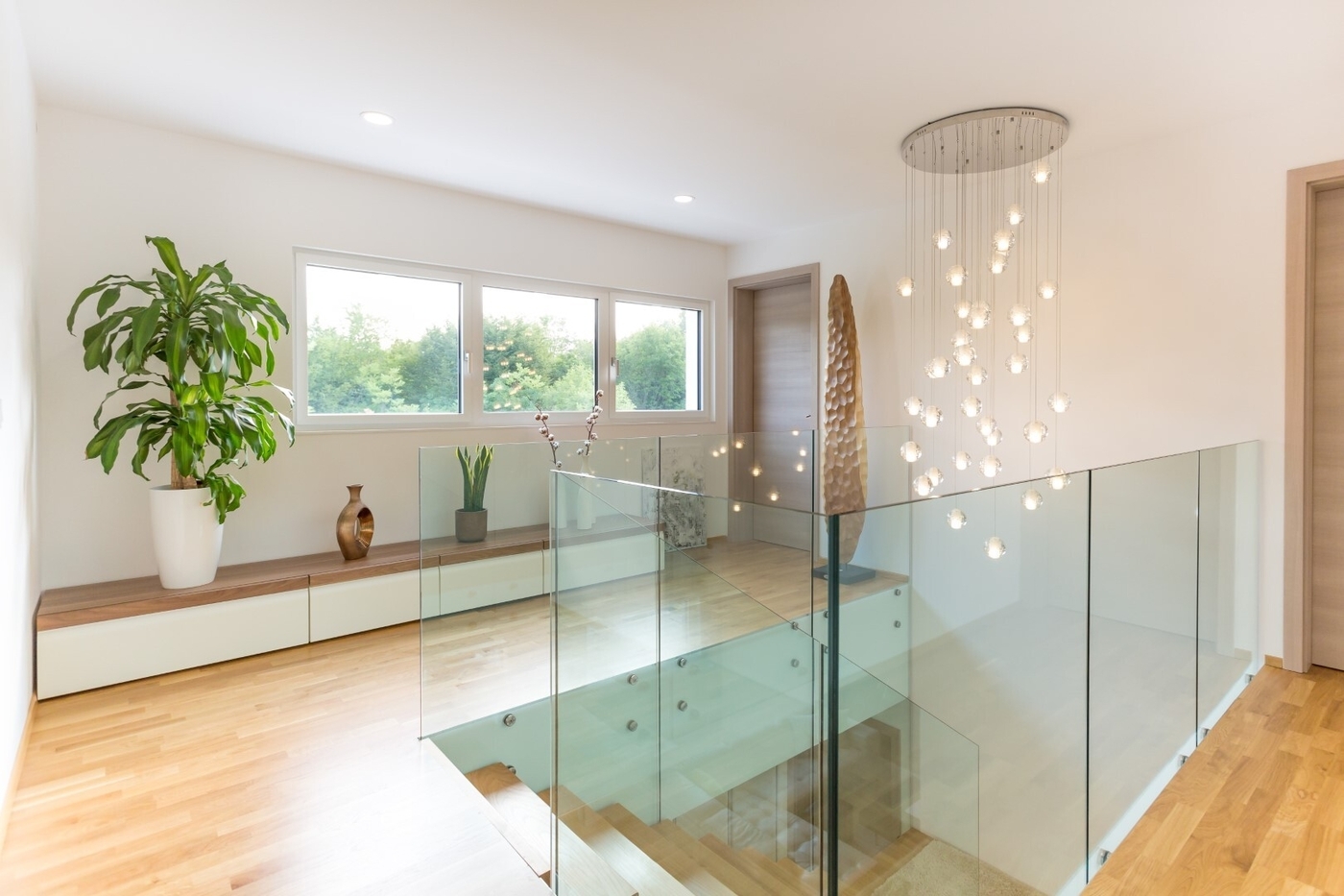 Modern chandelier