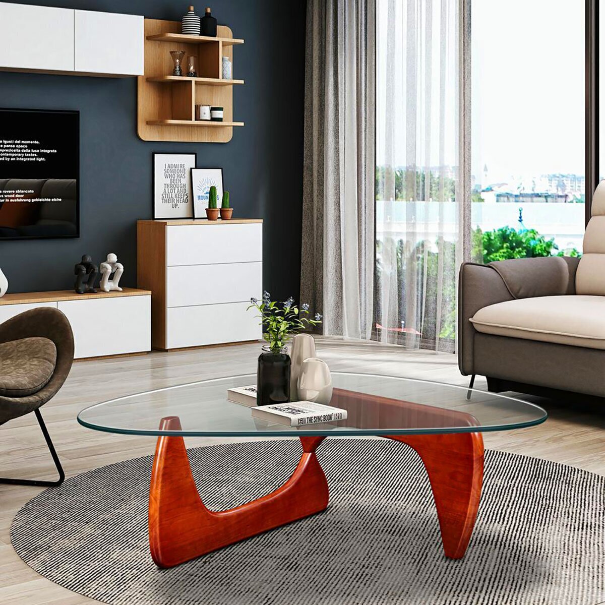 Modern Orange Coffee Table