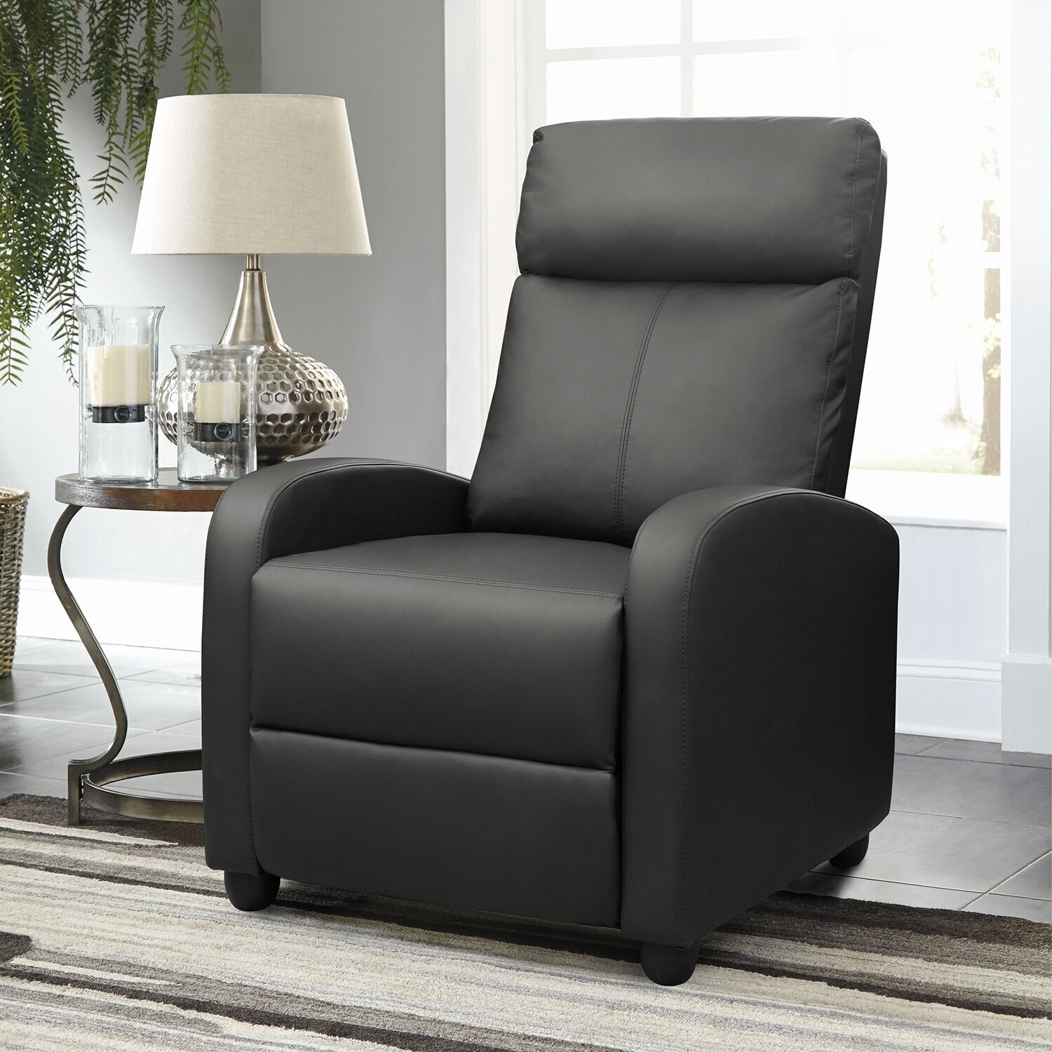 Modern Slim Recliner Chair