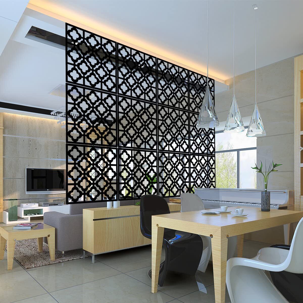 Modular Hanging Room Dividers