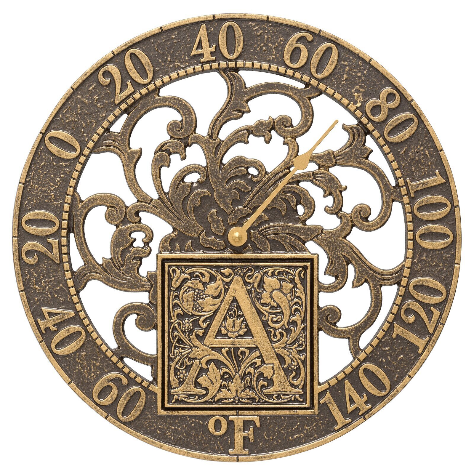 Monogram Vintage Garden Thermometer