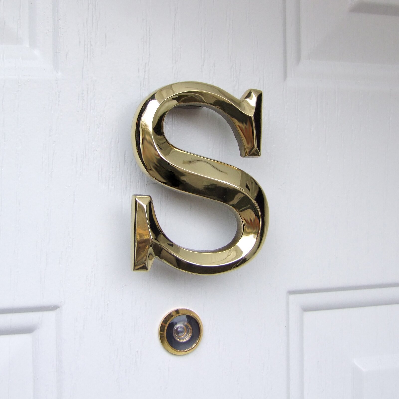 Monogrammed Initial Knocker