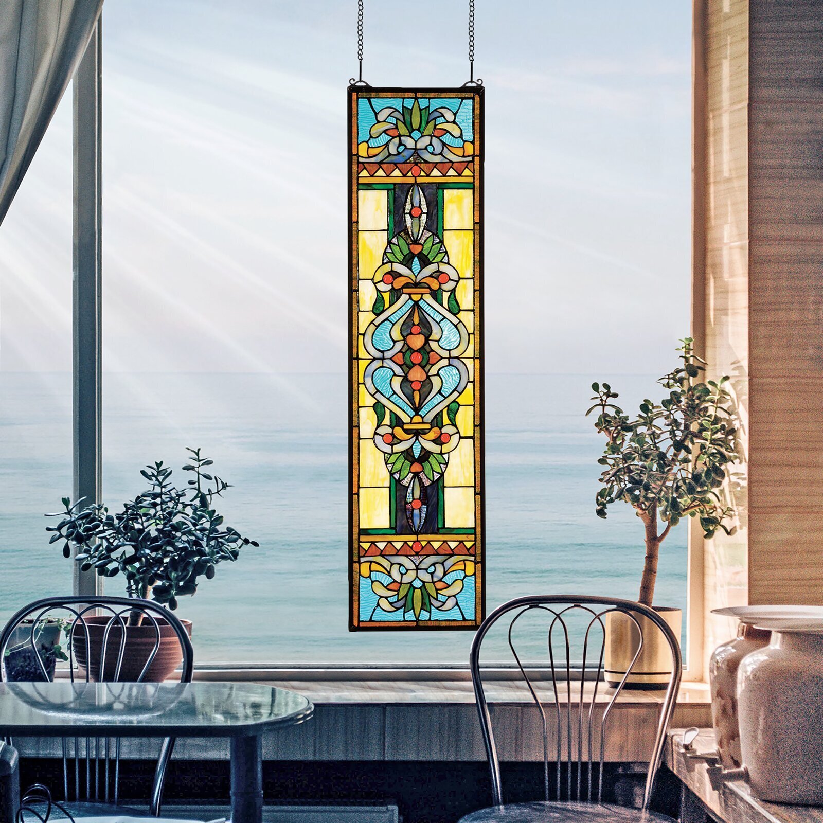 Vertical Stained Glass Panels