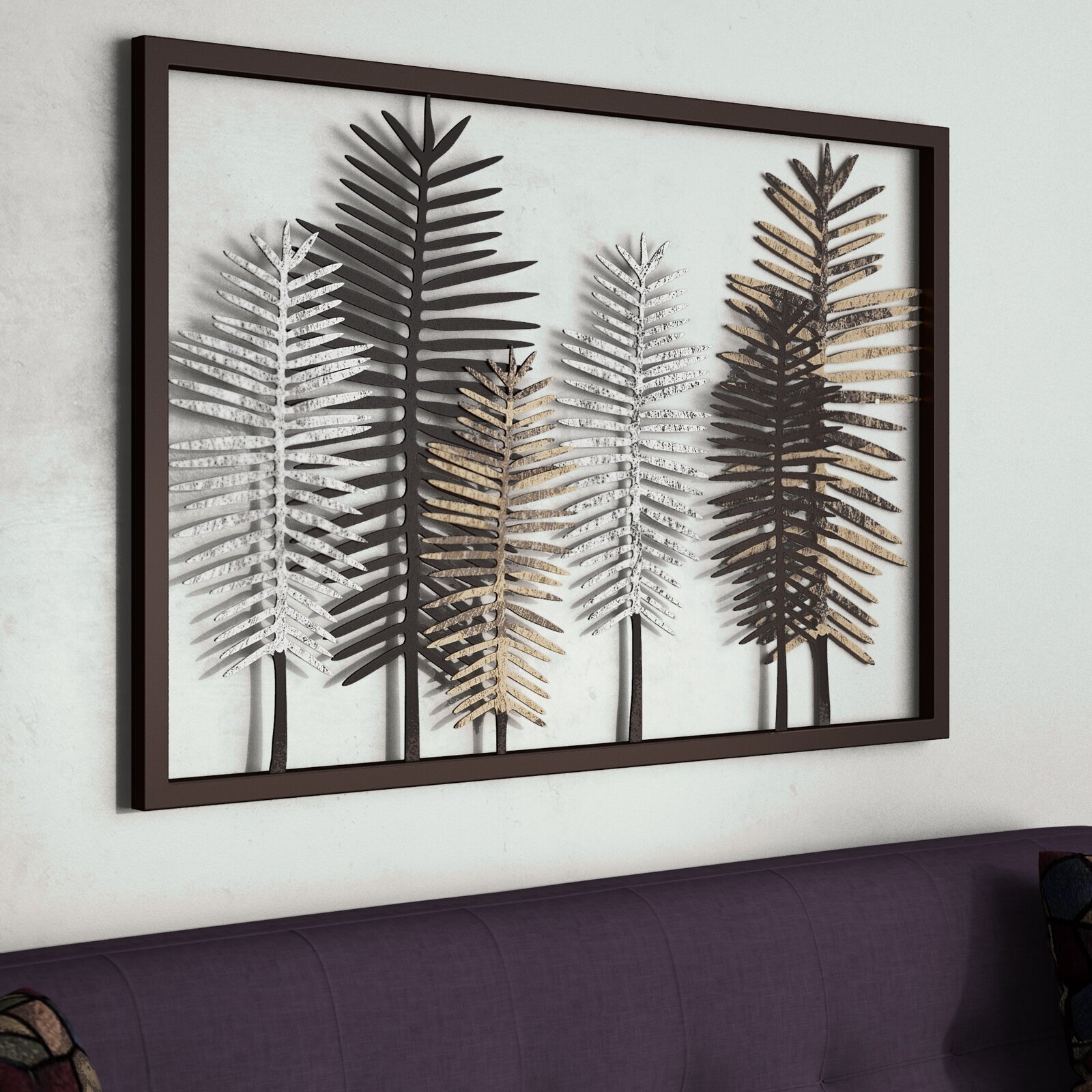 Natured Inspired Iron Wall Decor 