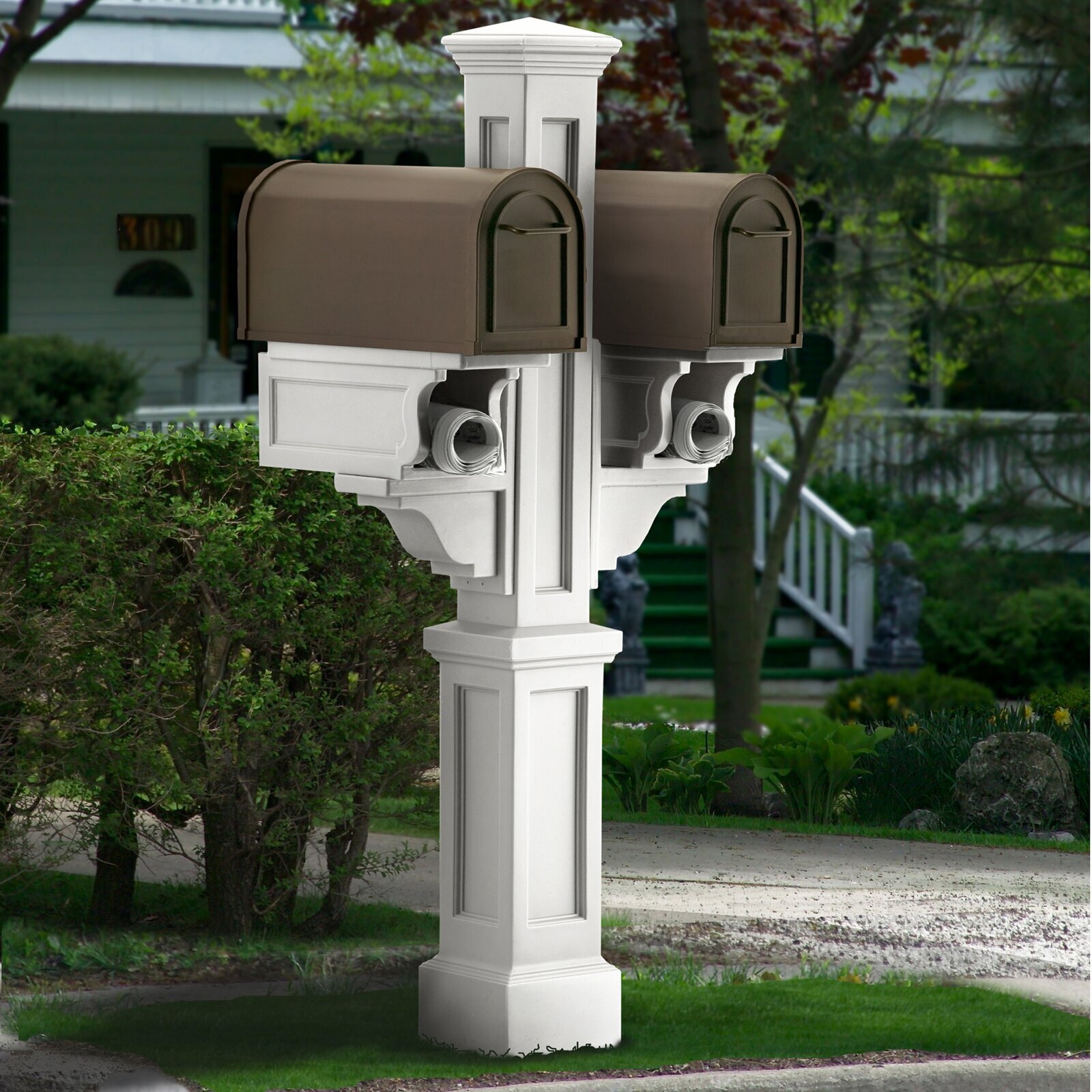 New England Double Function Double Post