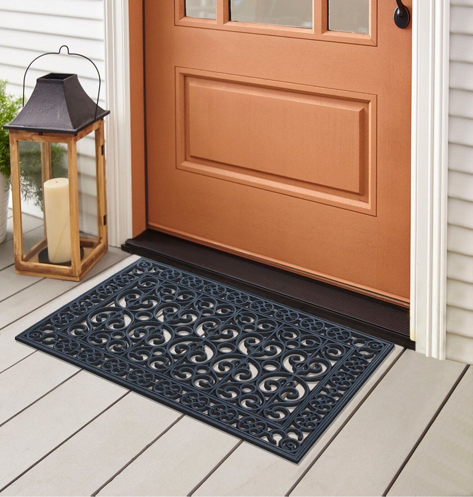 Ornate door mat 