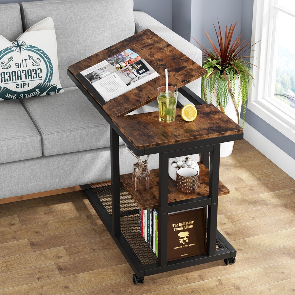 Over Recliner Table with Wheels