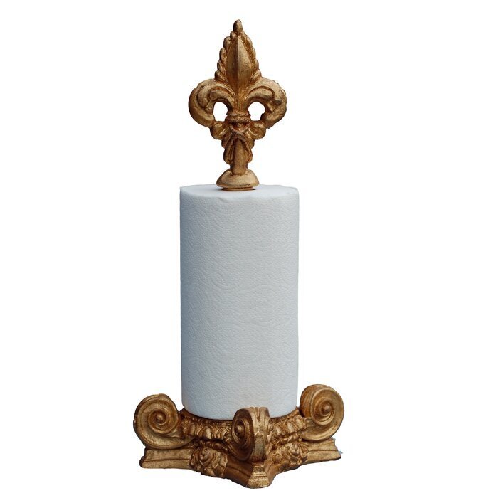 Paper Towel Holder with Decorative Finial