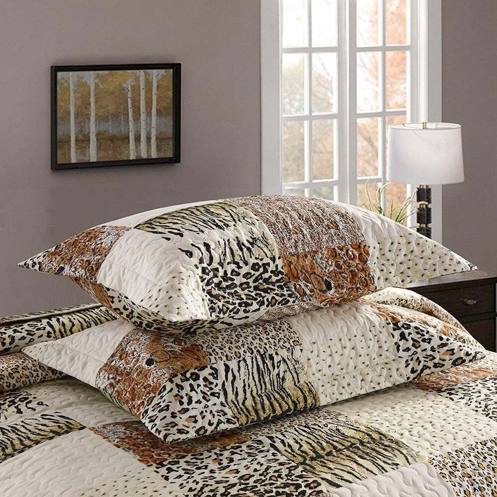 Patchwork Animal Print Bedding