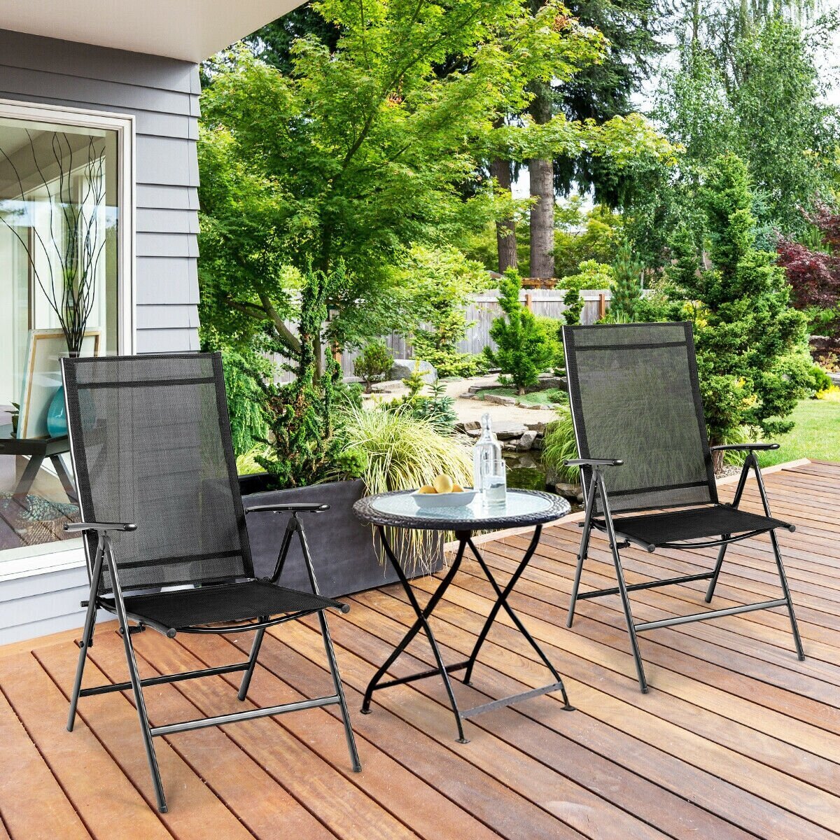 Patio Fabric Folding Chairs